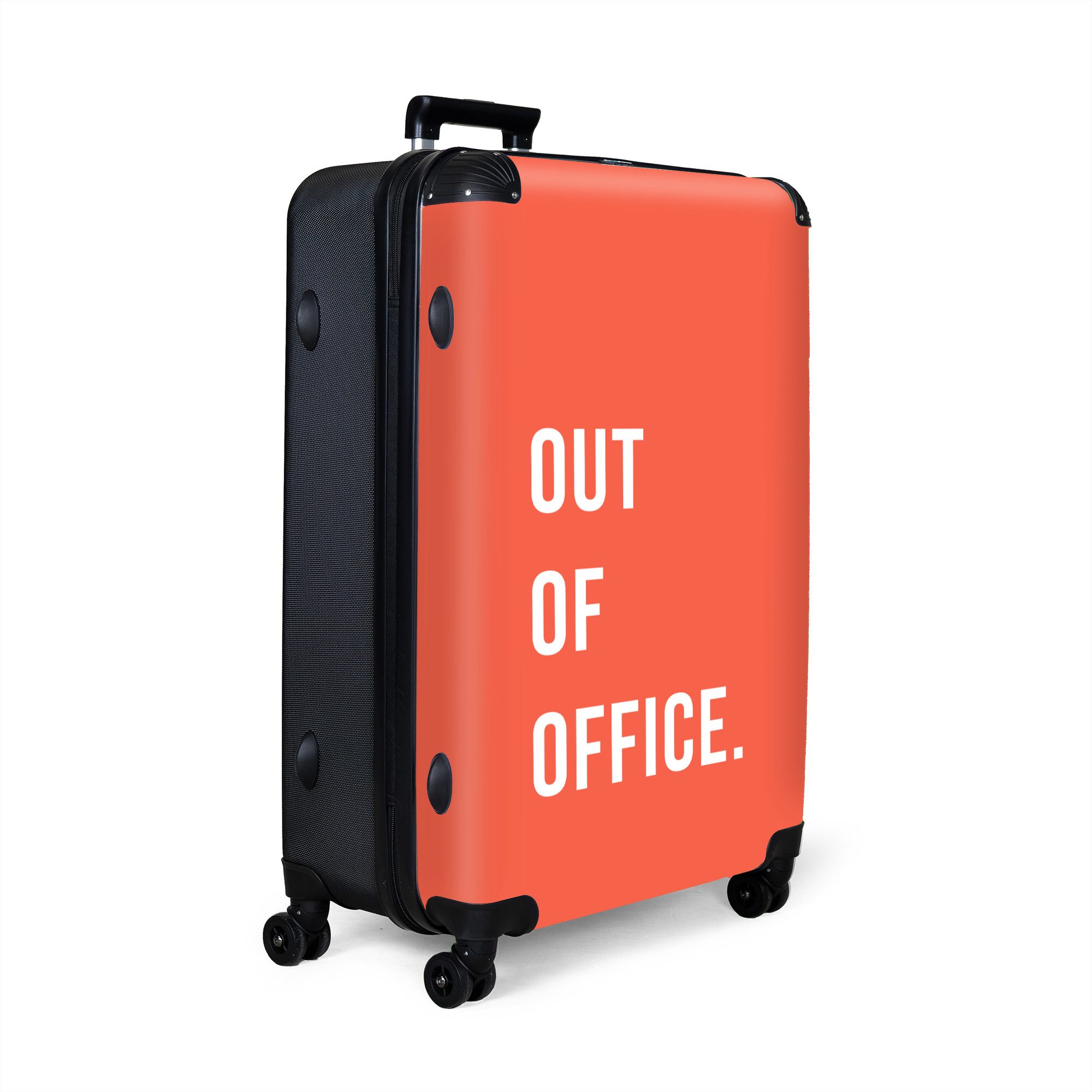 NoBoringSuitcases.com© Hartschalen-Trolley Zitate - Außer Dienst günstig online kaufen
