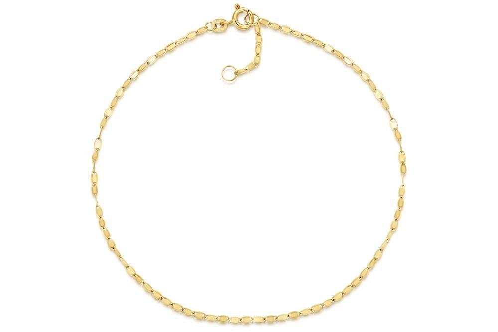 Silberkettenstore Fußkette Fußkette Plättchen 1,9mm - günstig online kaufen