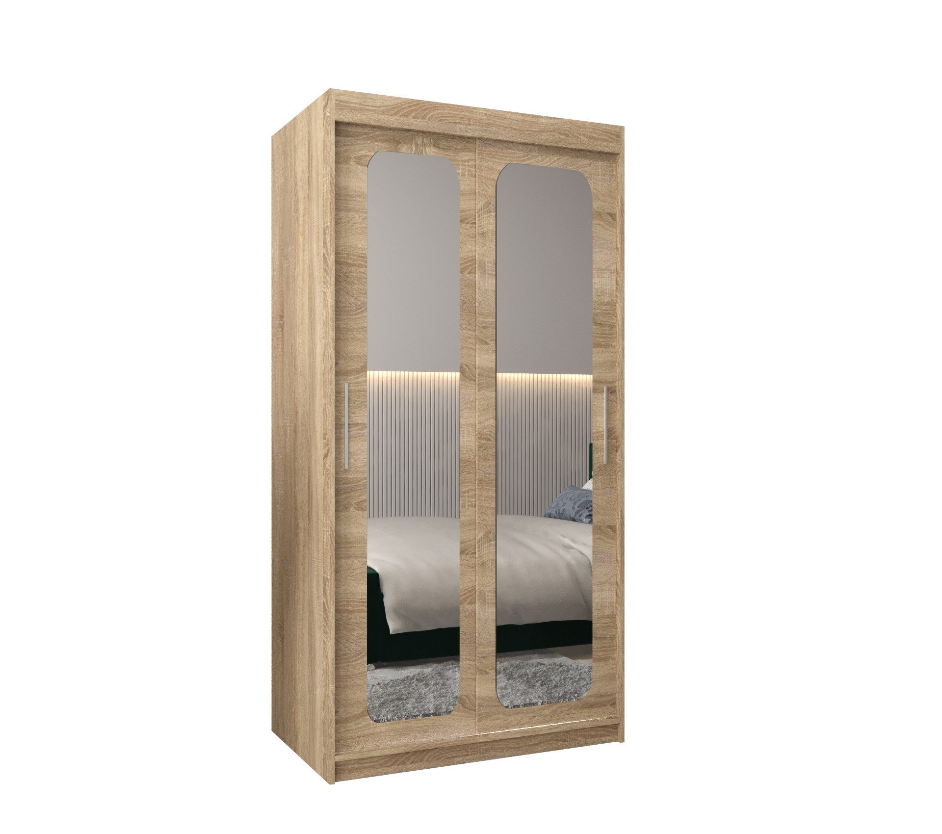 ABIKS MÖBEL Schwebetürenschrank Promo T3 Schlafzimmerschrank günstig online kaufen