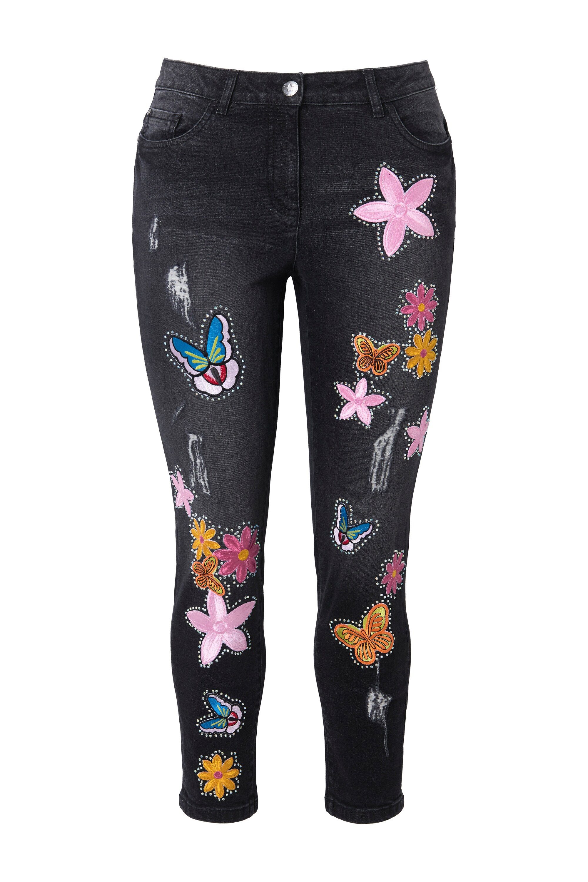 Angel of Style Regular-fit-Jeans 7/8-Slimjeans schmale günstig online kaufen