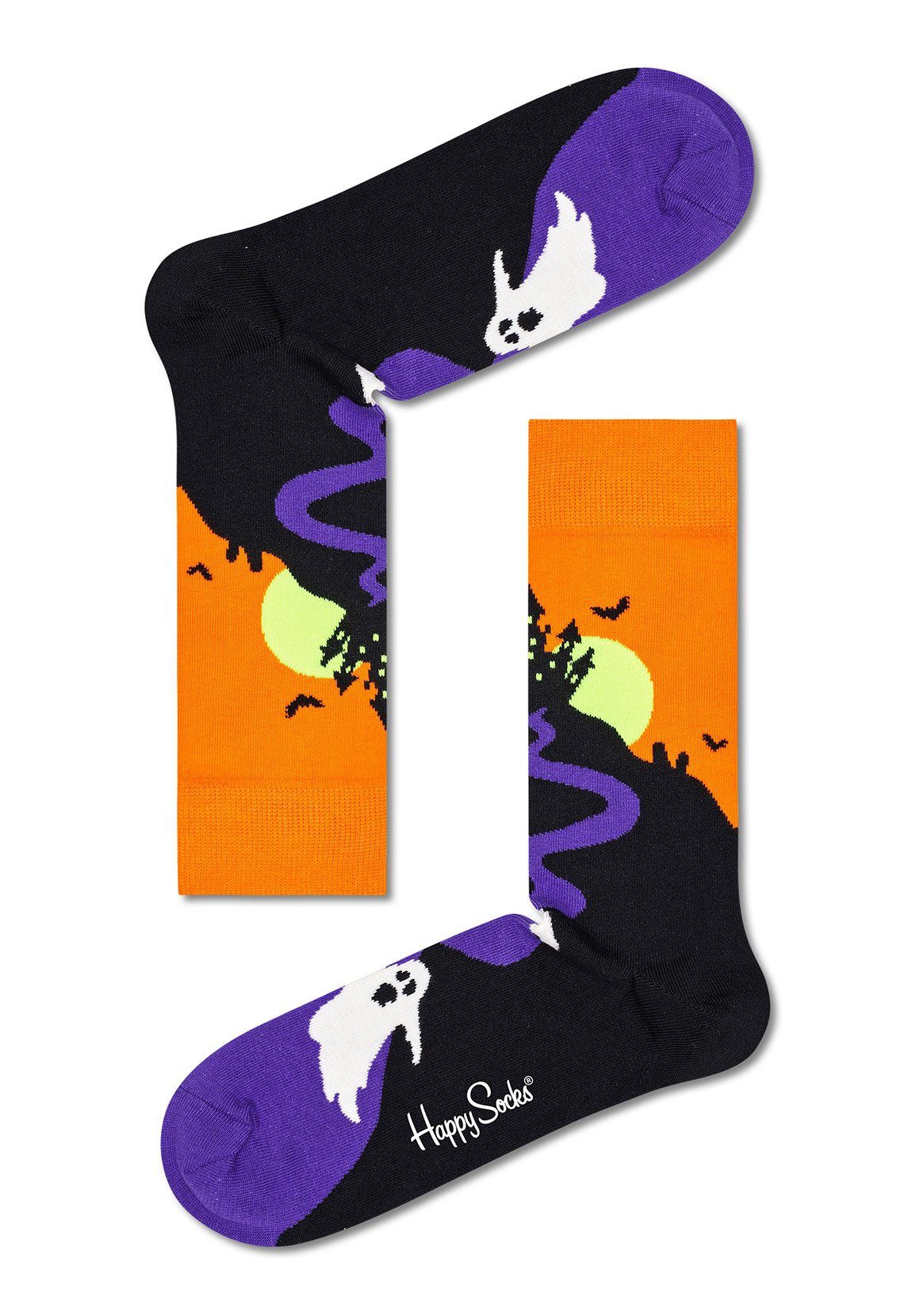 Happy Socks Freizeitsocken Happy Socks HALLOWEEN SOCKS GIFT SET 3PACK XHAL080200 Mehrfarbig