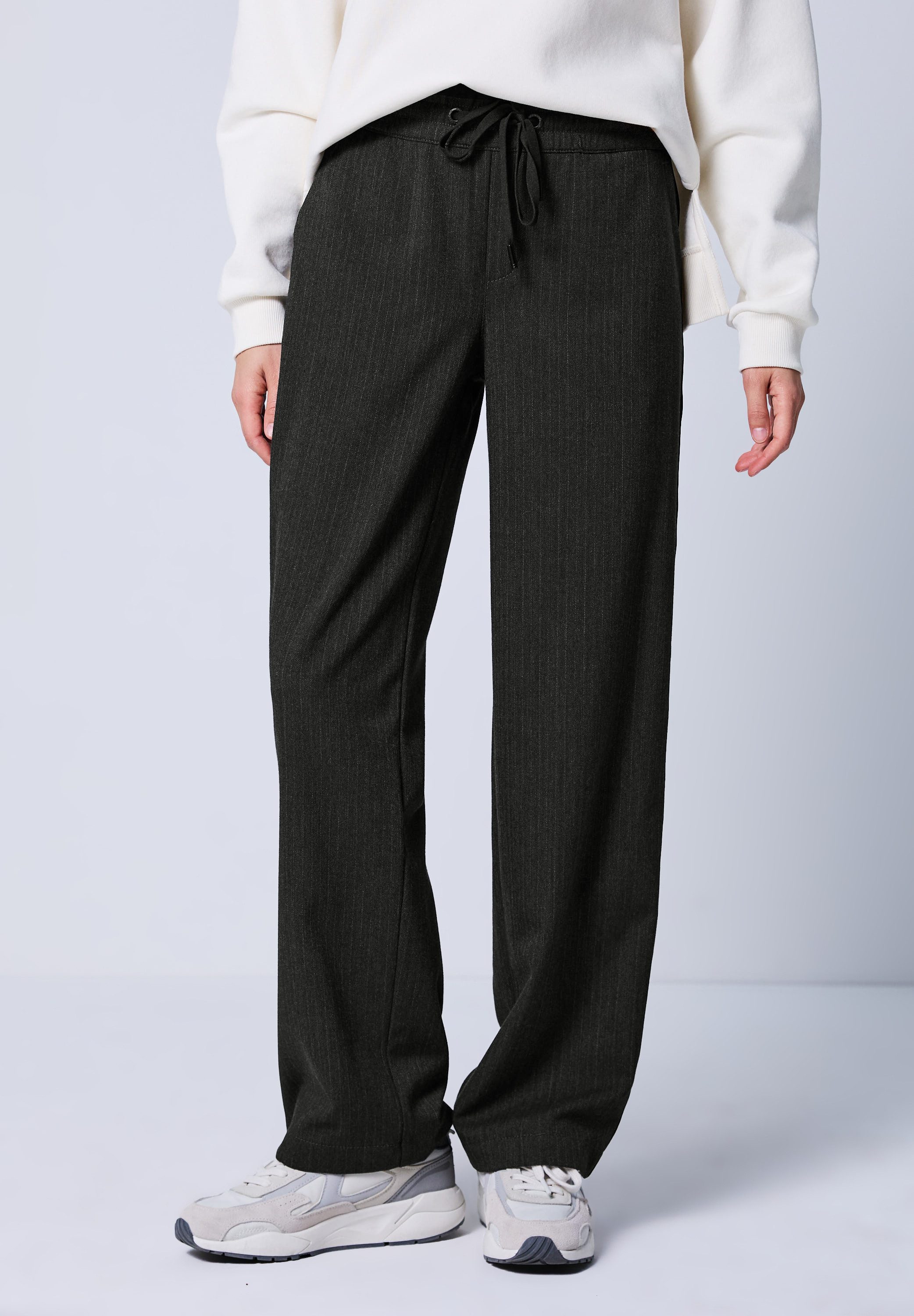 STREET ONE STUDIO Stoffhose Middle Waist