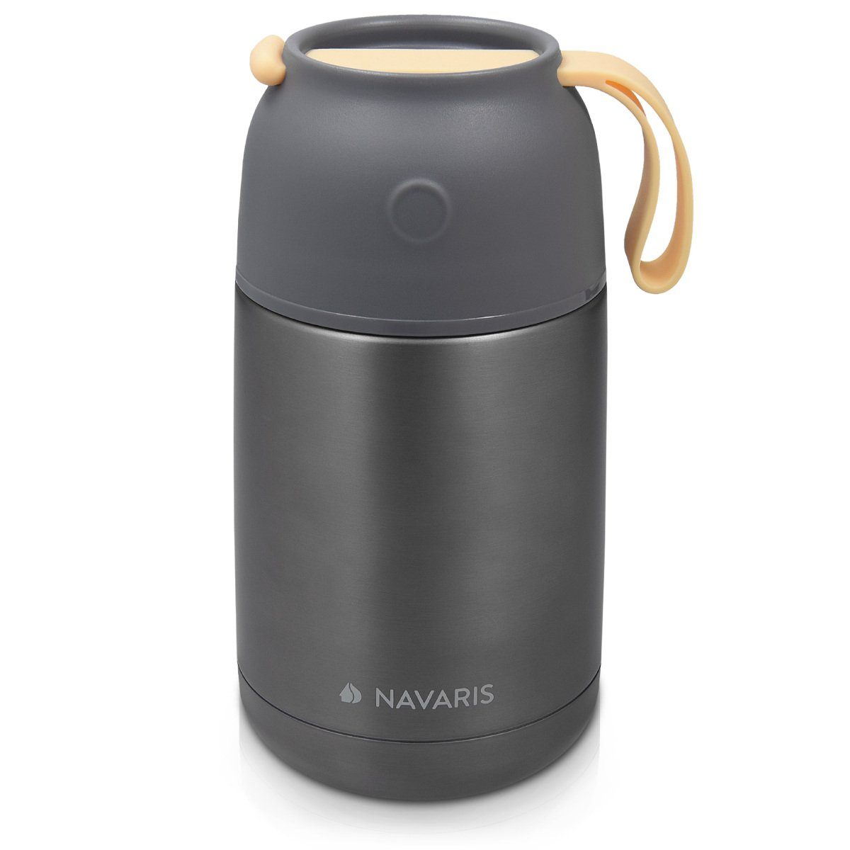 Thermobehälter 650ml Edelstahl Warmhaltebox für Essen & Babybrei - auslaufsicher