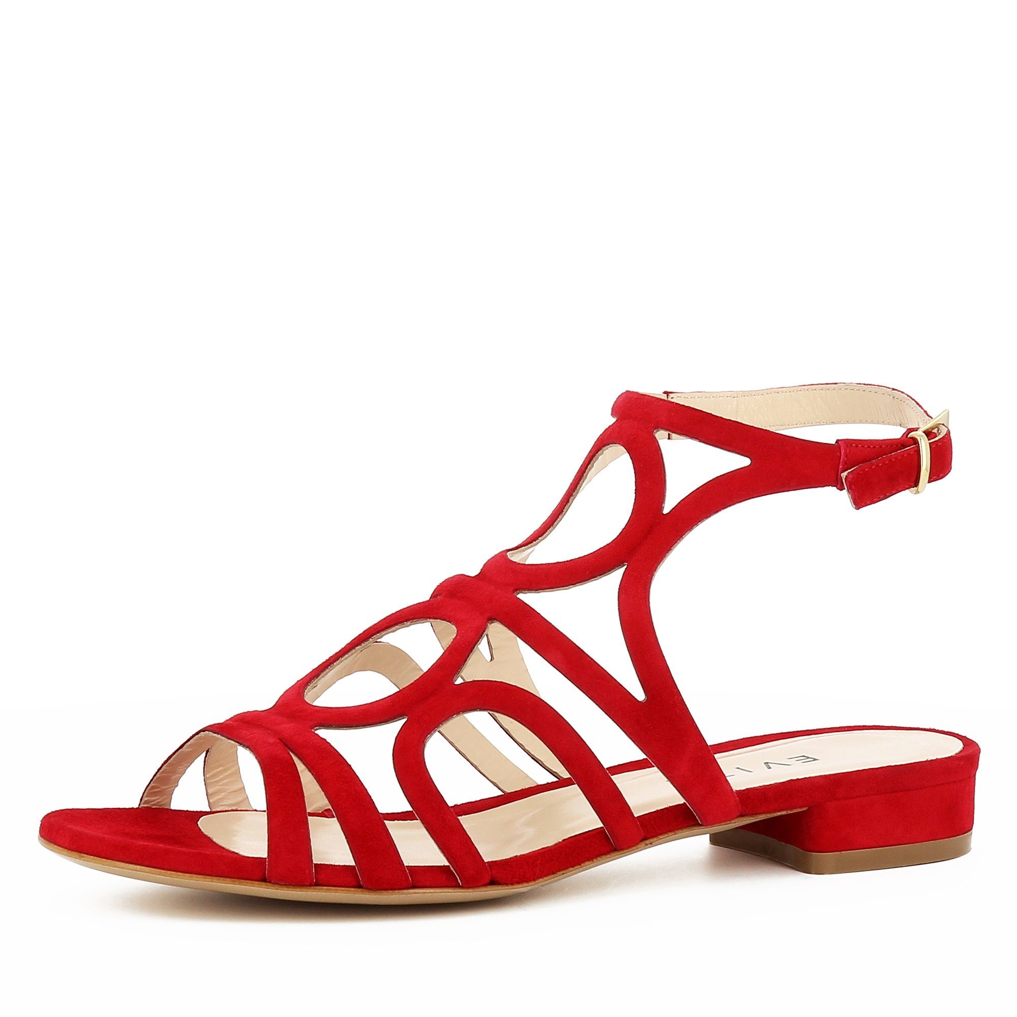 Evita SALVINA Sandale rot | Riemchensandalen