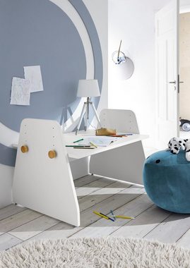now! by hülsta Kinderschreibtisch now! minimo, mit höhenverstellbarer Tischplatte, Home Office für Kids gestaltet