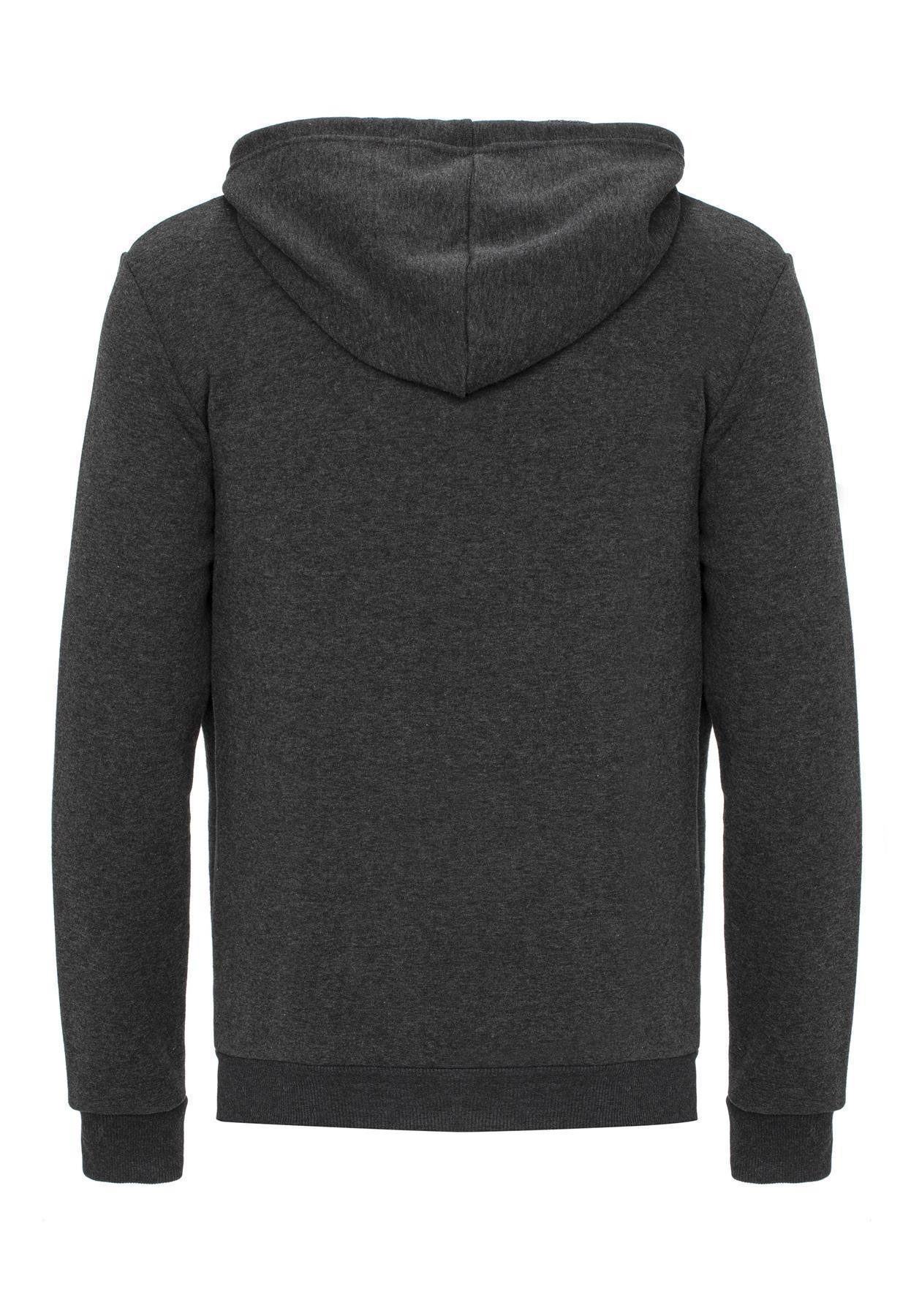 RedBridge Kapuzensweatjacke Premium Sweater mit Logopatch günstig online kaufen