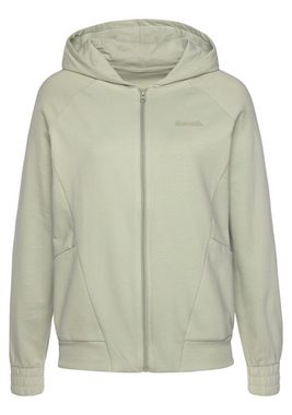 Bench. Loungewear Kapuzensweatjacke mit sportlichen Teilungsnähten, Loungeanzug