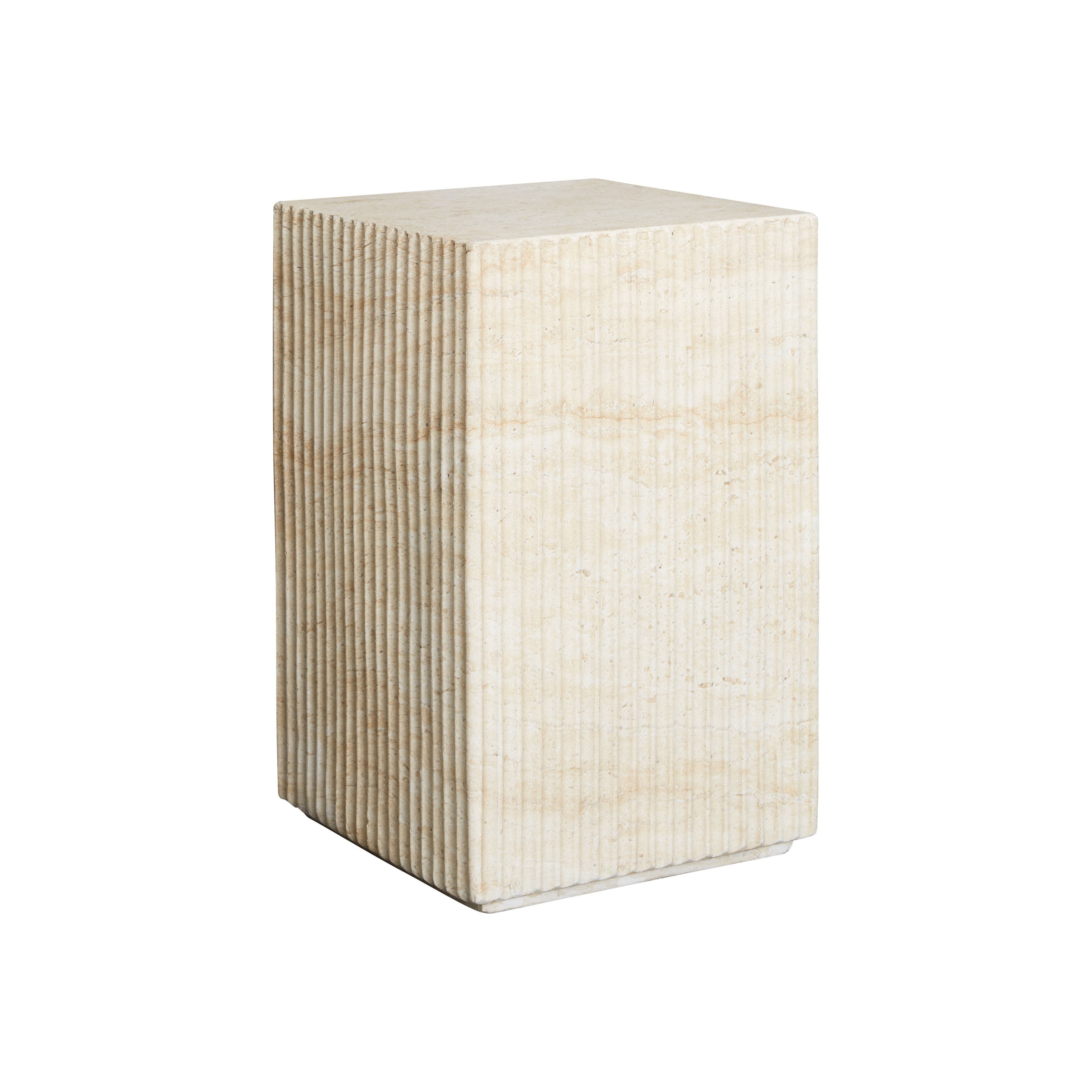 faee Gartentisch Sifnos, quadratisch, Travertine naturfarben, für Outdoor g günstig online kaufen