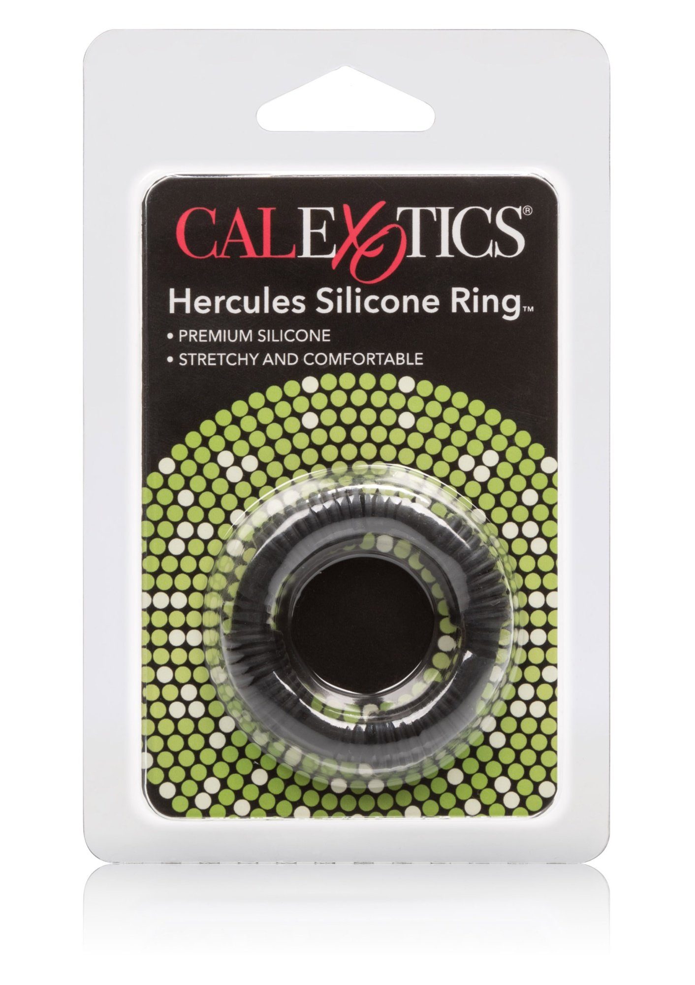 Hercules schwarz Silikon Penisring Calexotics - Penisring