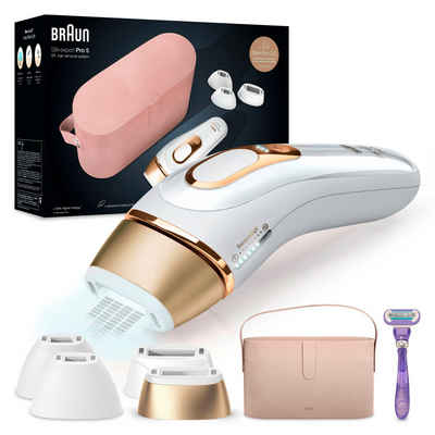 Braun IPL-Haarentferner Silk-expert Pro 5 PL5347, 400.000 Lichtimpulse, für dauerhaft sichtbare Haarentfernung für Damen und Herren