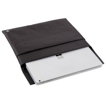 Hama Laptoptasche Notebook-Tasche Sleeve Slide Case Schutz-Hülle, für Laptop 13" 13,3" 13,5" Zoll gepolstert + Vordertasche für Zubehör
