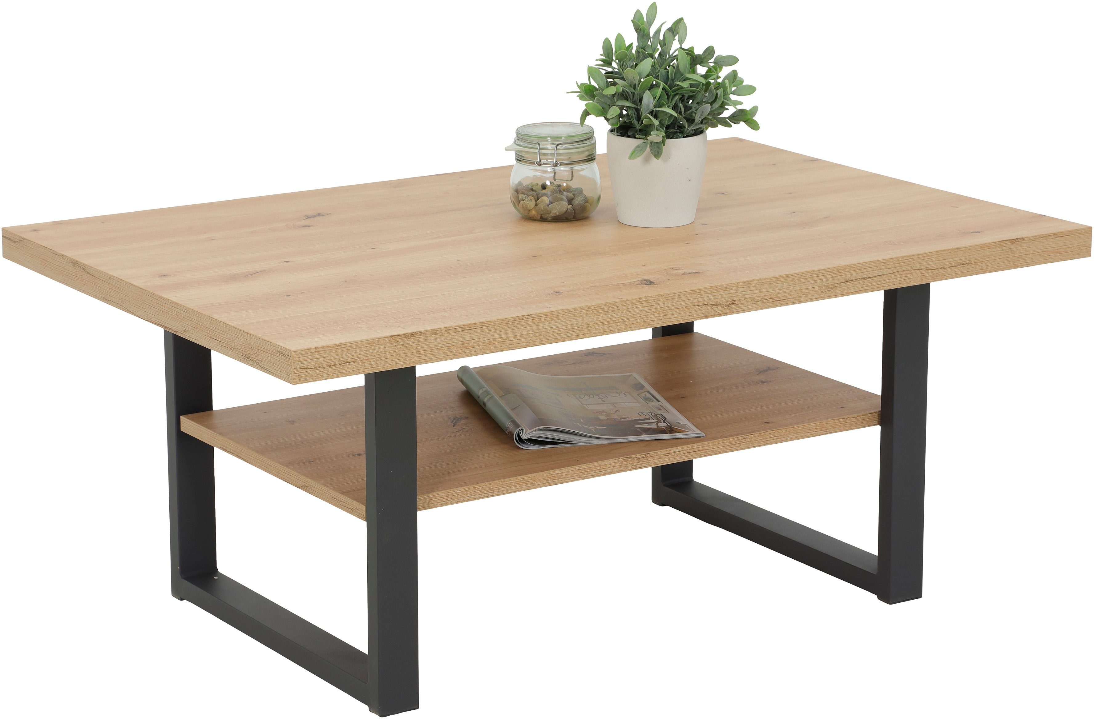 HELA Couchtisch ANTON, mit Ablagefläche günstig online kaufen