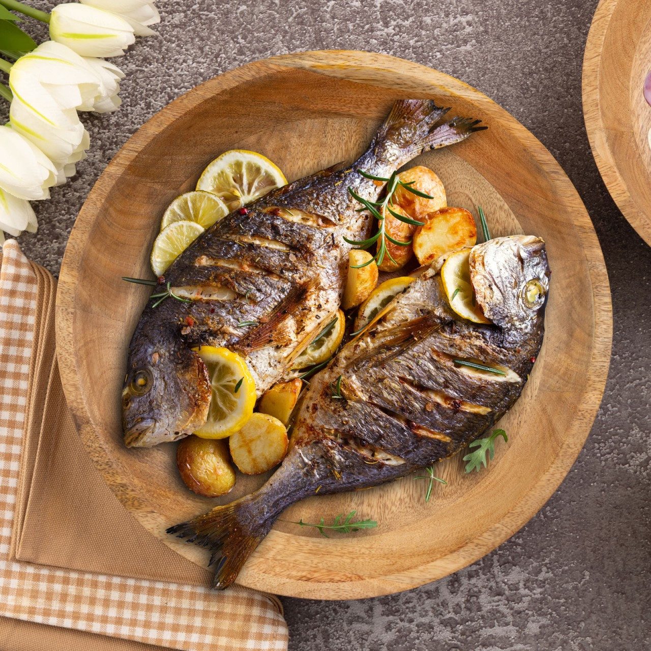 tinkaro Dekoschale Holzschale rund ø25 modern schlicht Massivholzholz massi günstig online kaufen