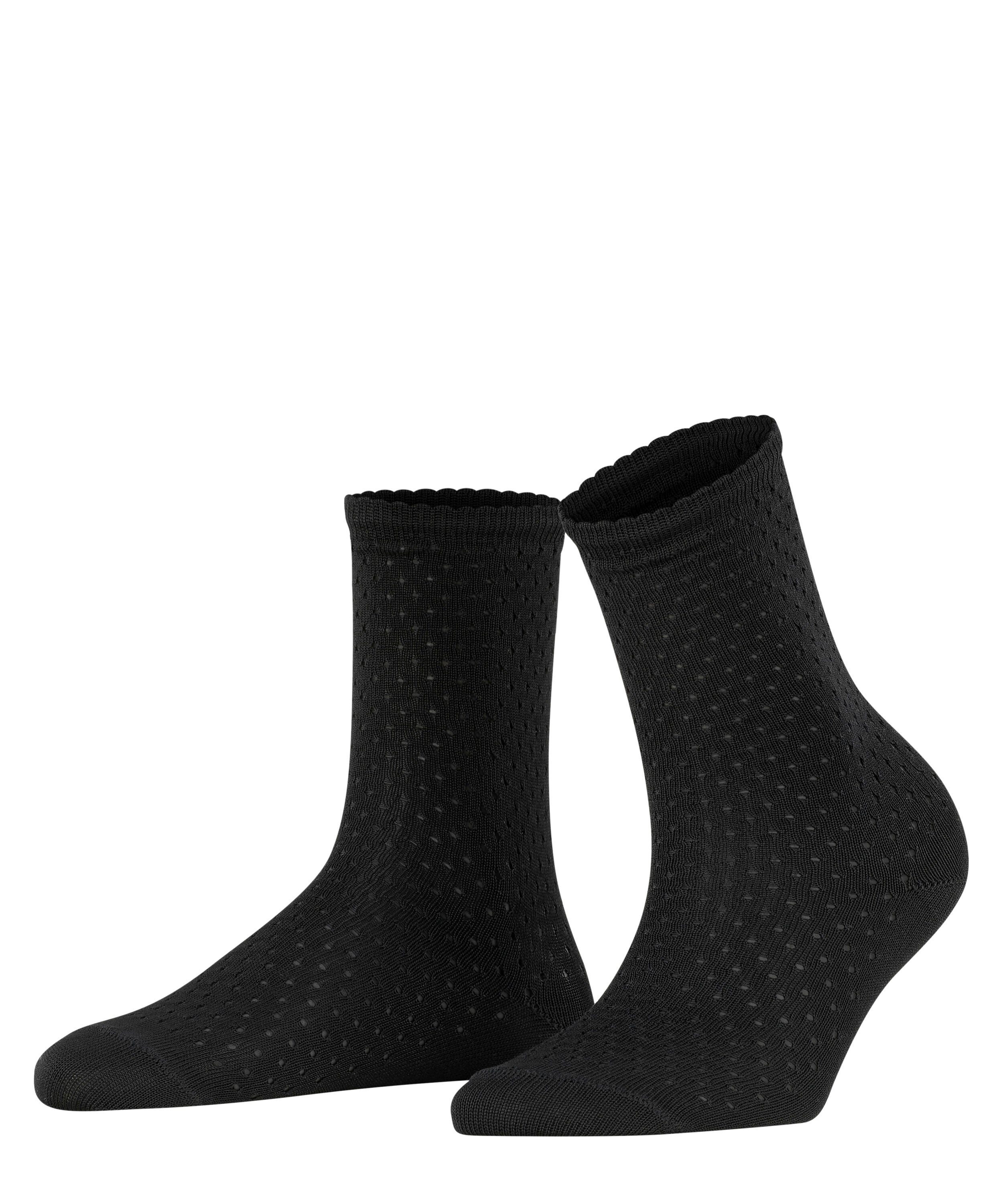 FALKE Socken Pointelle (1-Paar) black (3000)