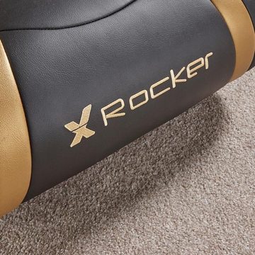 X Rocker Gaming-Stuhl X Rocker Sony Playstation Gold 2.1 Gaming Sessel / Floor Rocker mit 2.1 Soundsystem