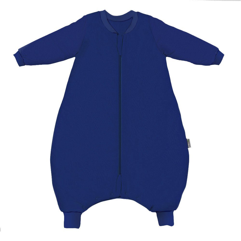 Schlummersack Kinderschlafsack, Schlafsack mit Füßen, 3.5 Tog OEKO-TEX zertifiziert Dunkelblau