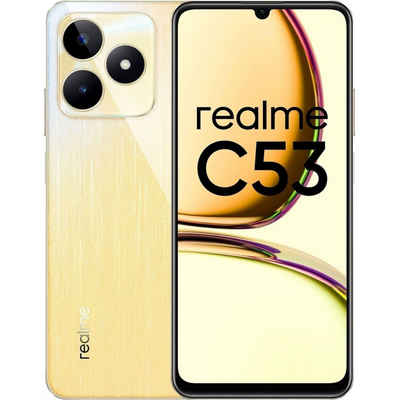 Realme C53 128 GB / 6 GB - Smartphone - champion gold Smartphone (6,7 Zoll, 128 GB Speicherplatz)