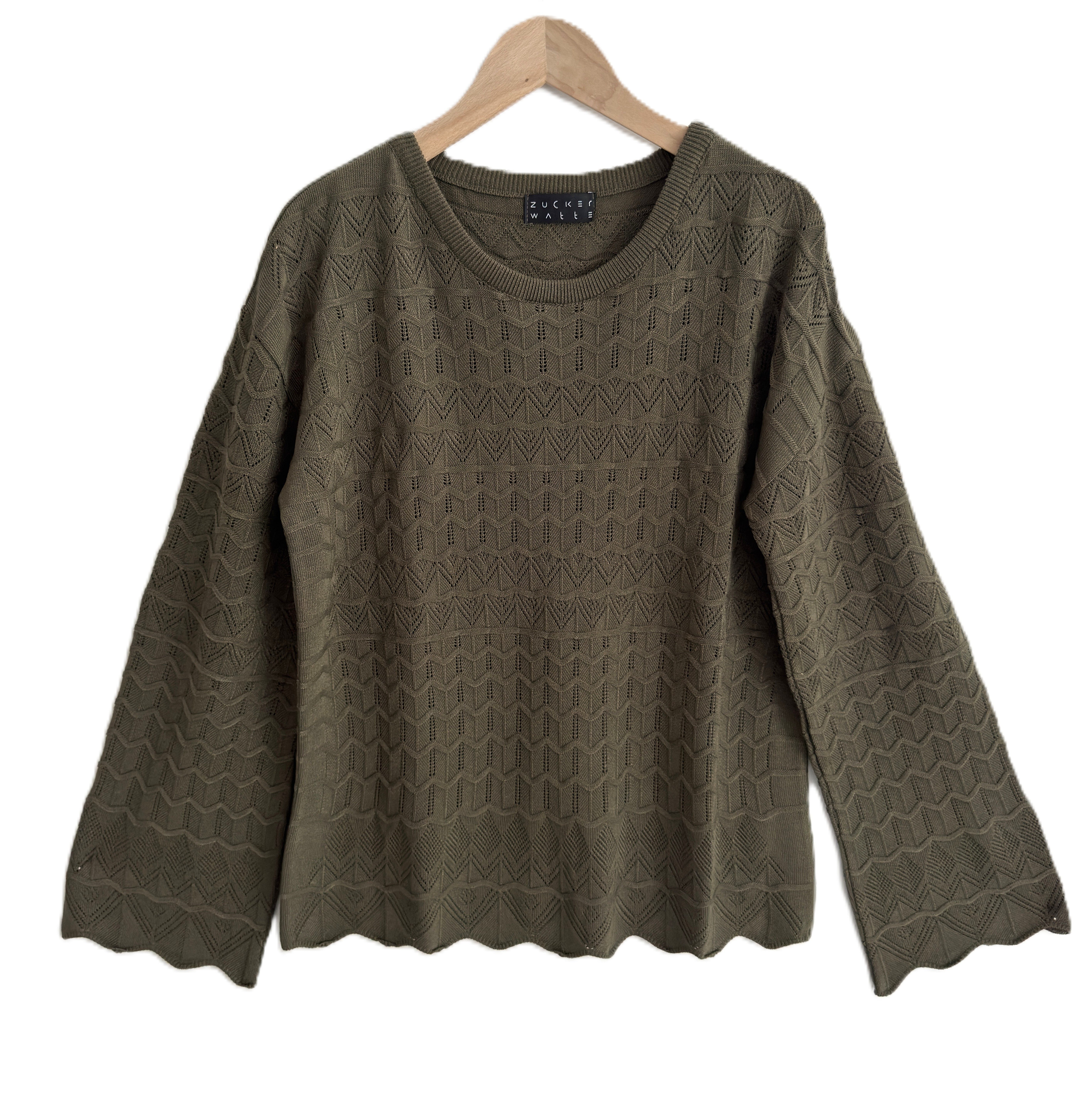 Zuckerwatte Ajourpullover modische Ajouroptik aus feiner günstig online kaufen