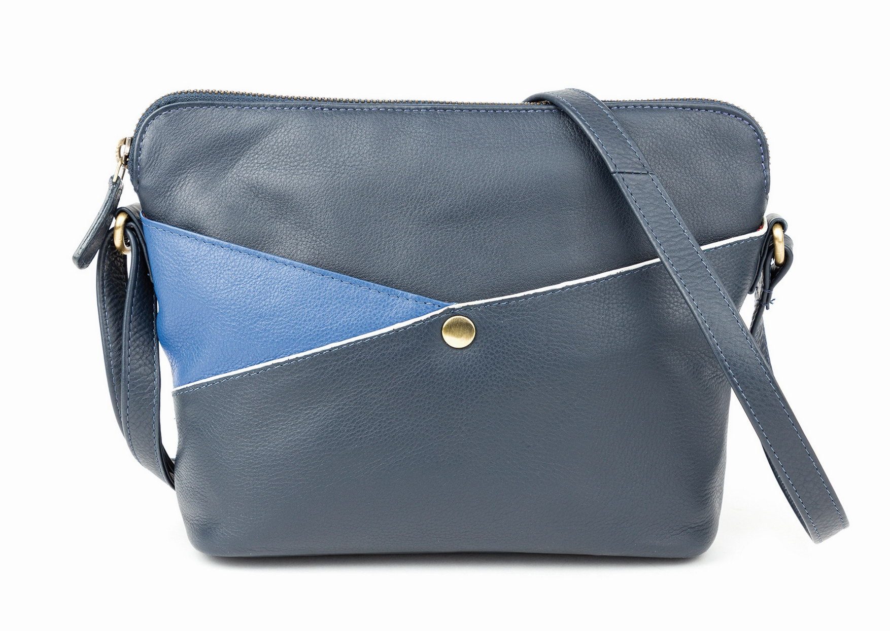 El Puente Schultertasche Schultertasche, Handmade, Fair Trade