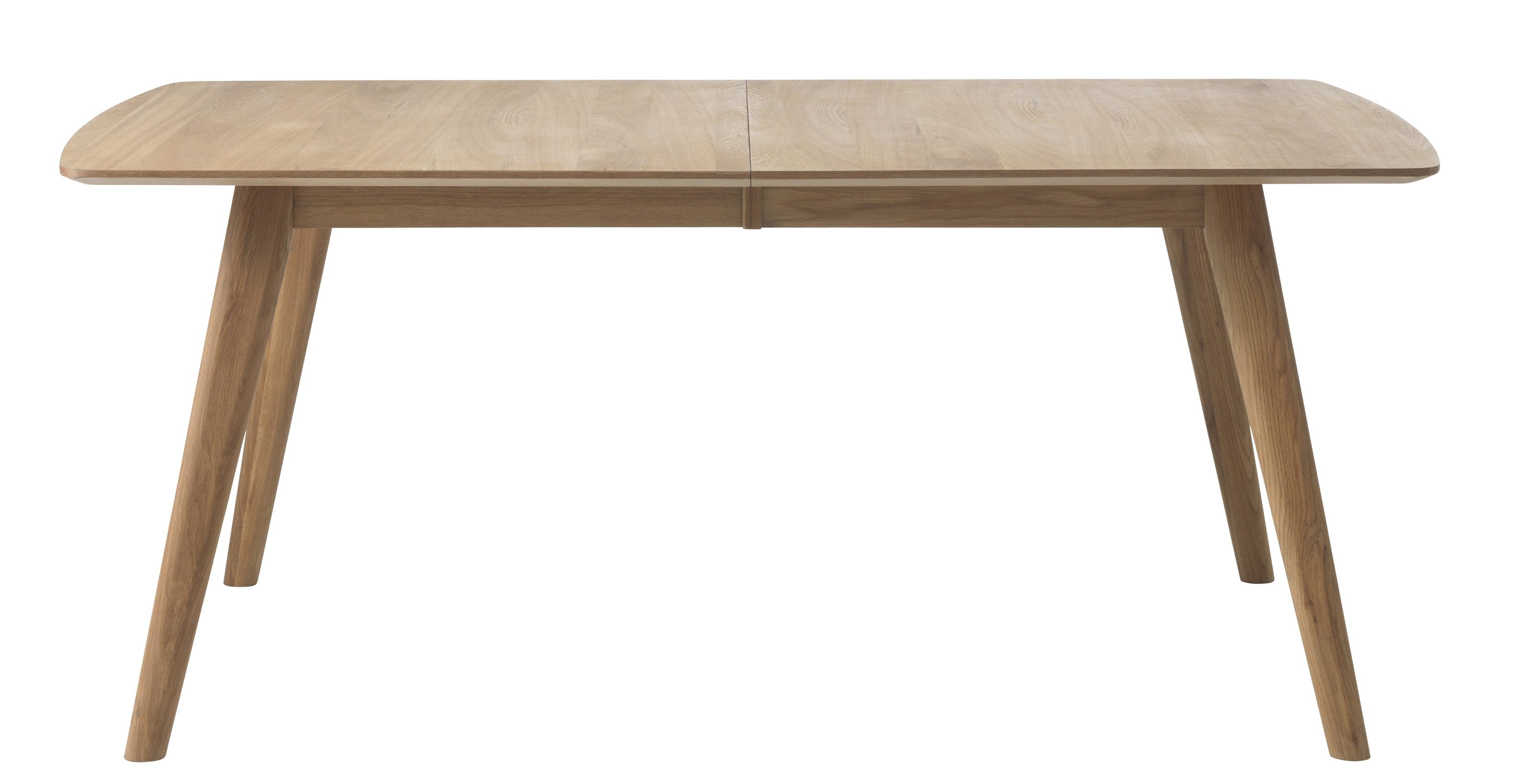 UNIQUE furniture A/S Esstisch aus Eiche/furniert in Eichefarben (B/H/T: 150x74x90 cm)