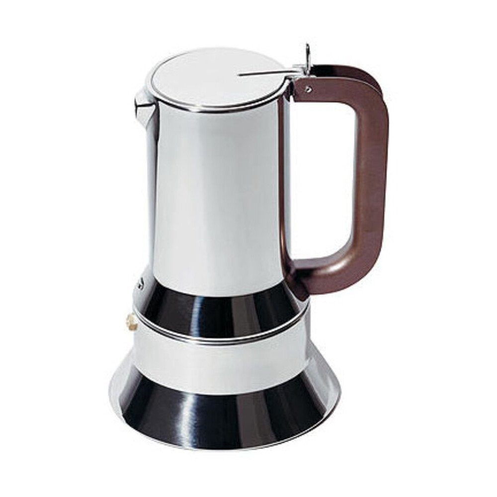 Alessi Espressokocher, 18/10 Edelstahl, 150ml, nicht spülmaschinengeeignet