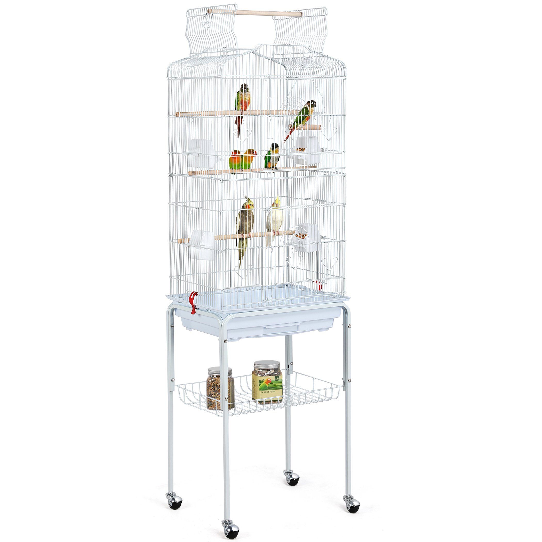 Yaheetech Vogelkäfig, Vogelbauer Vogelvoliere Käfig Vogelhaus günstig online kaufen