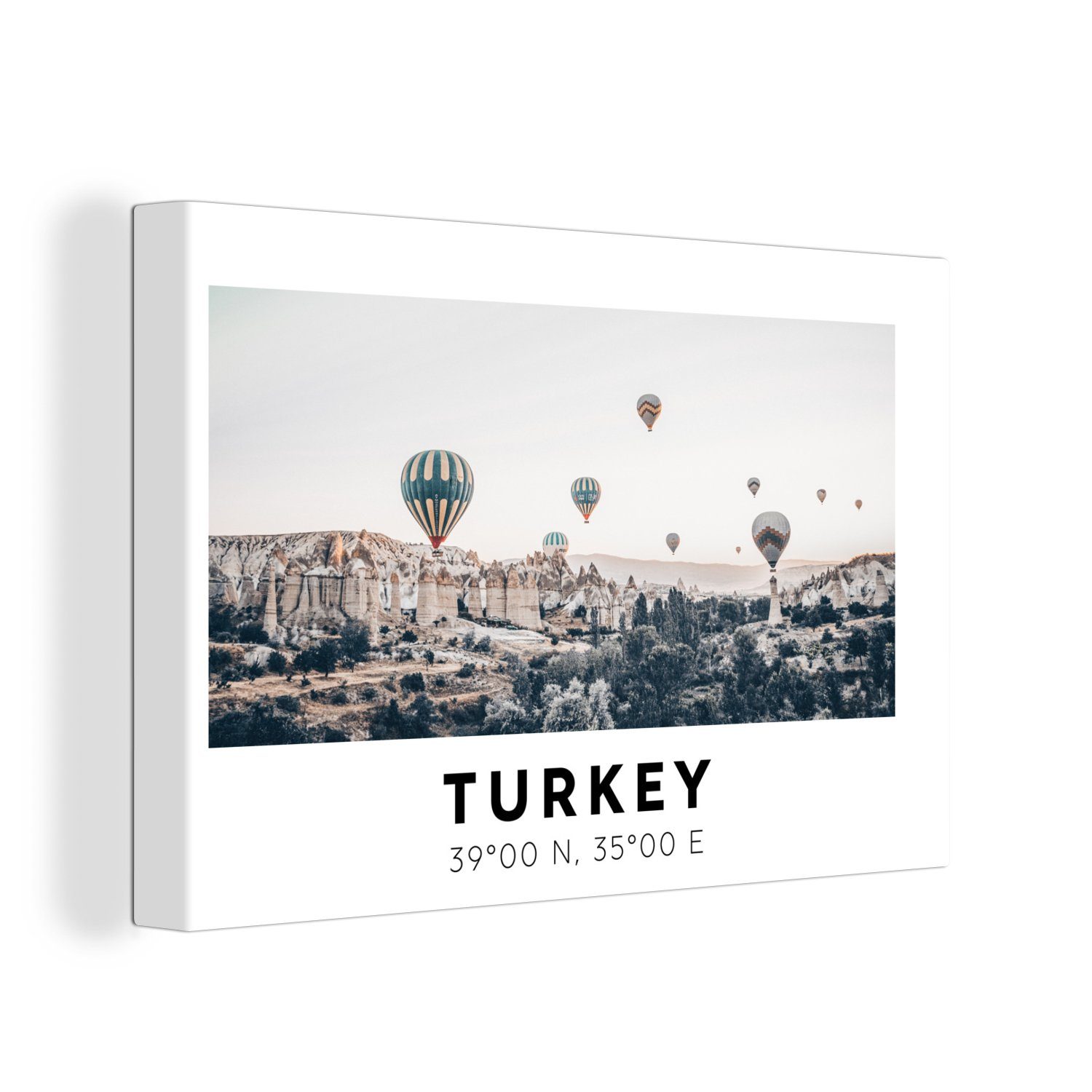 OneMillionCanvasses® Leinwandbild Türkei - Kappadokien - günstig online kaufen