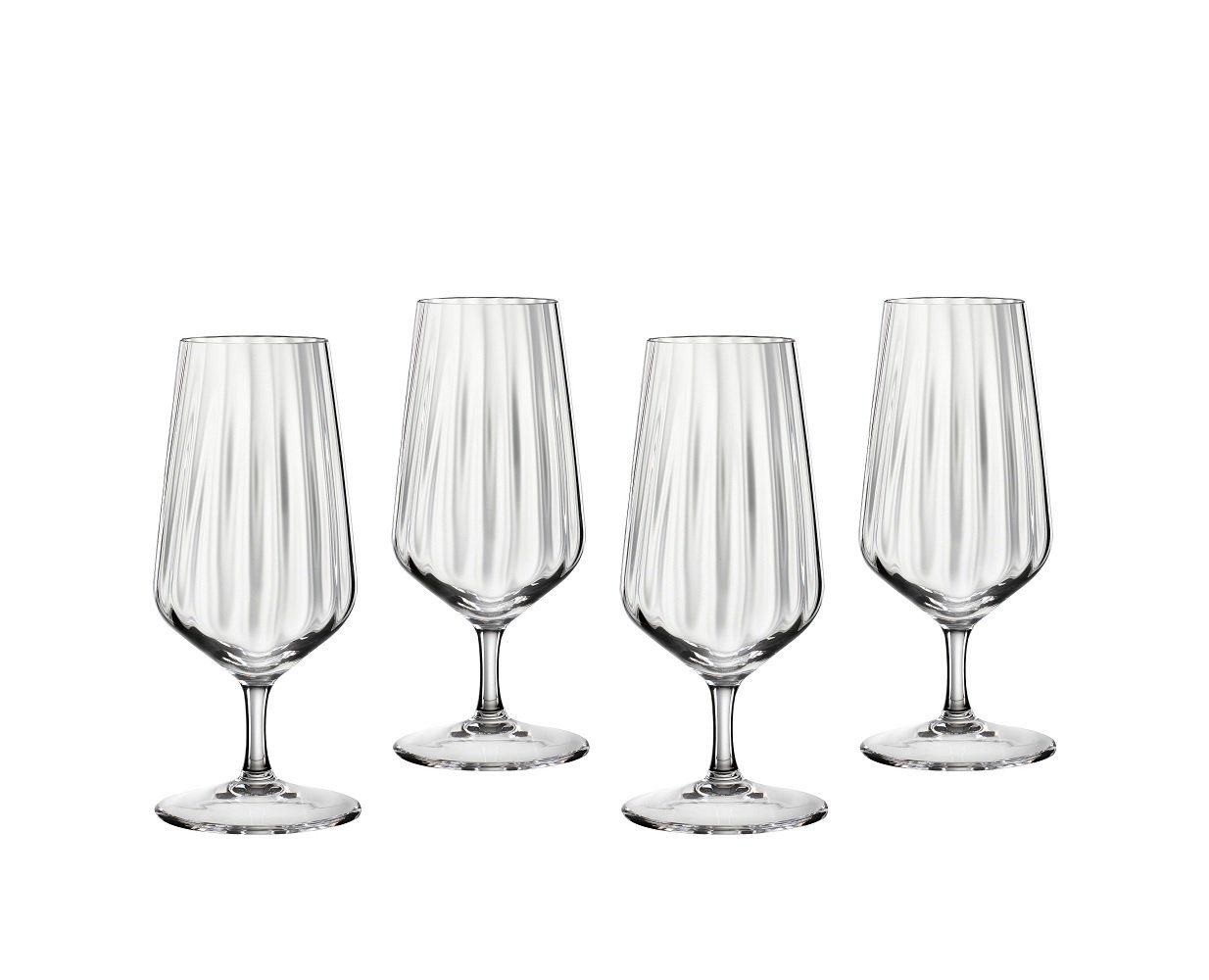 SPIEGELAU Bierglas Spiegelau Lifestyle Bierglas 4er Set, Kristallglas