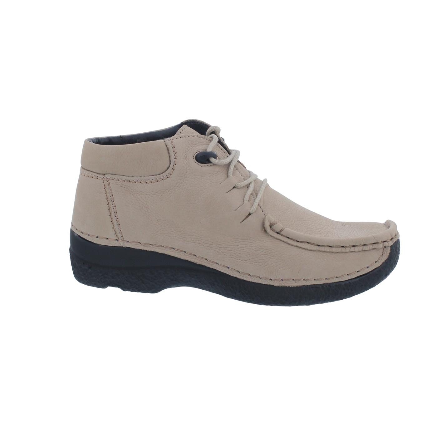 WOLKY Wolky Seamy Moc Bootie, Antique nubuck, Safari 0625311-125 Schnürstiefel