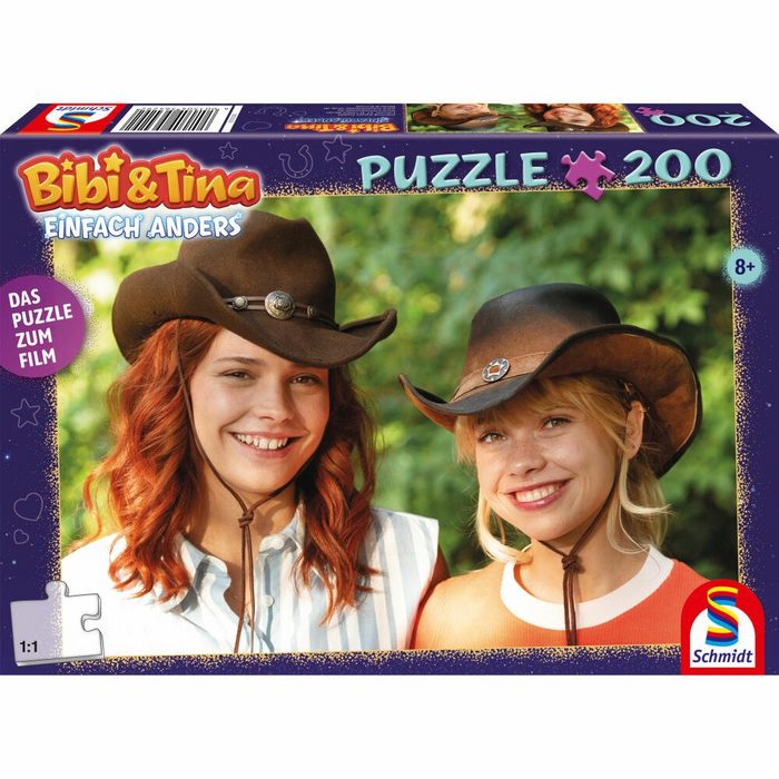 Schmidt Spiele Puzzle Bibi & Tina 5 Beste Freundinnen für immer 200 Puzzleteile