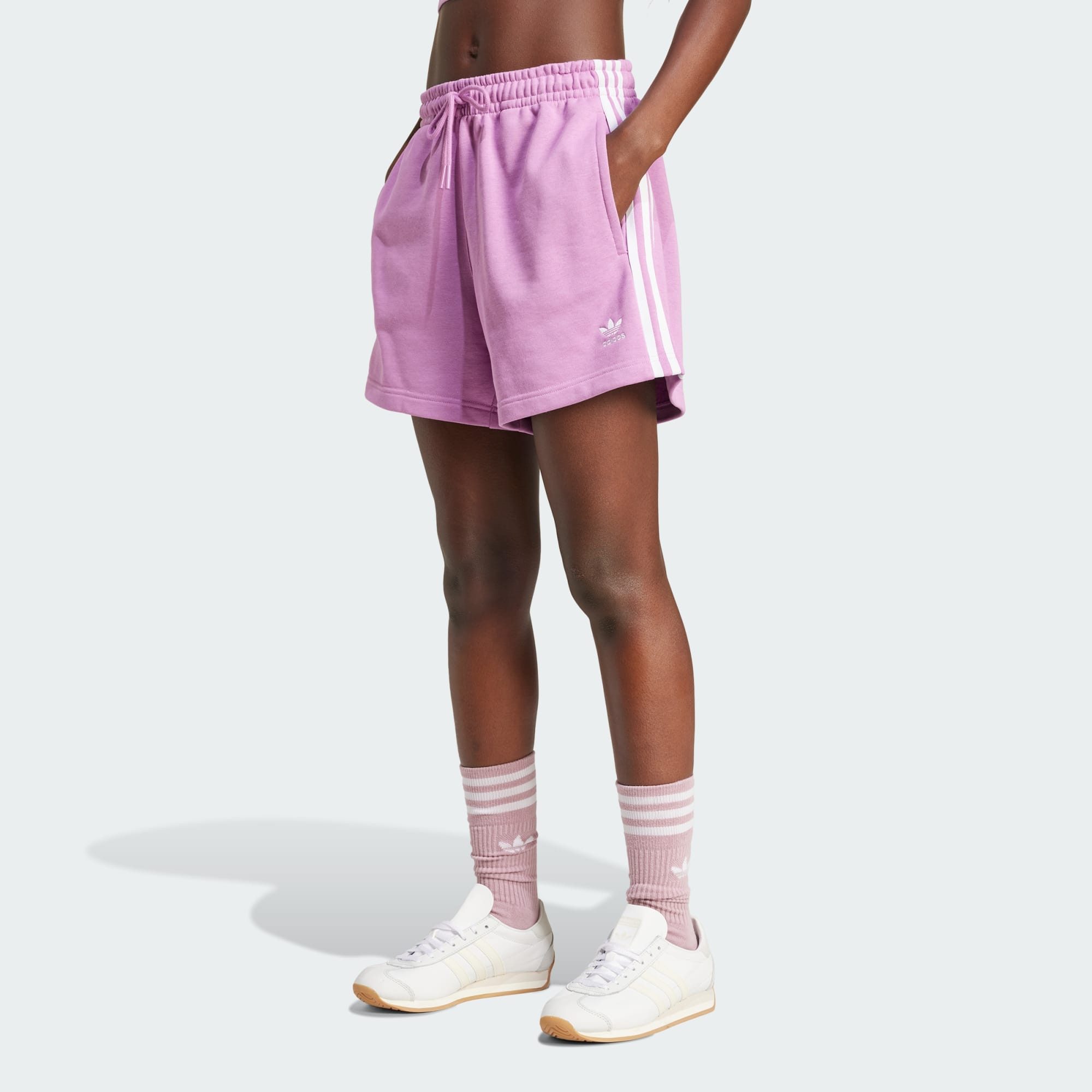 adidas Originals Shorts 3-STREIFEN FRENCH TERRY SHORTS