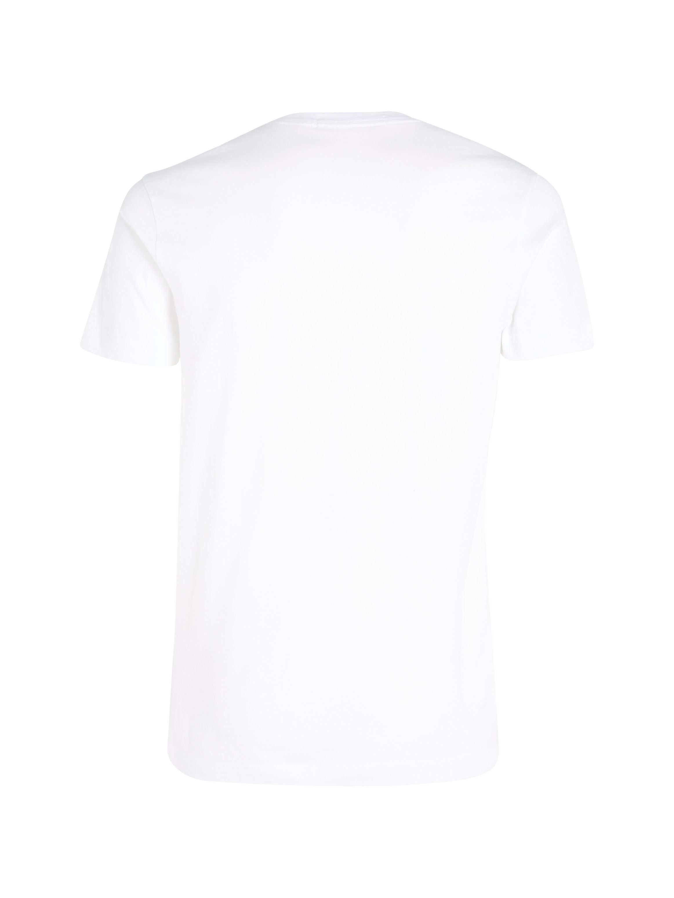 Calvin Klein Jeans T-Shirt CK ESSENTIAL SLIM TEE mit Logo-Stickerei – Bild 5 von 5