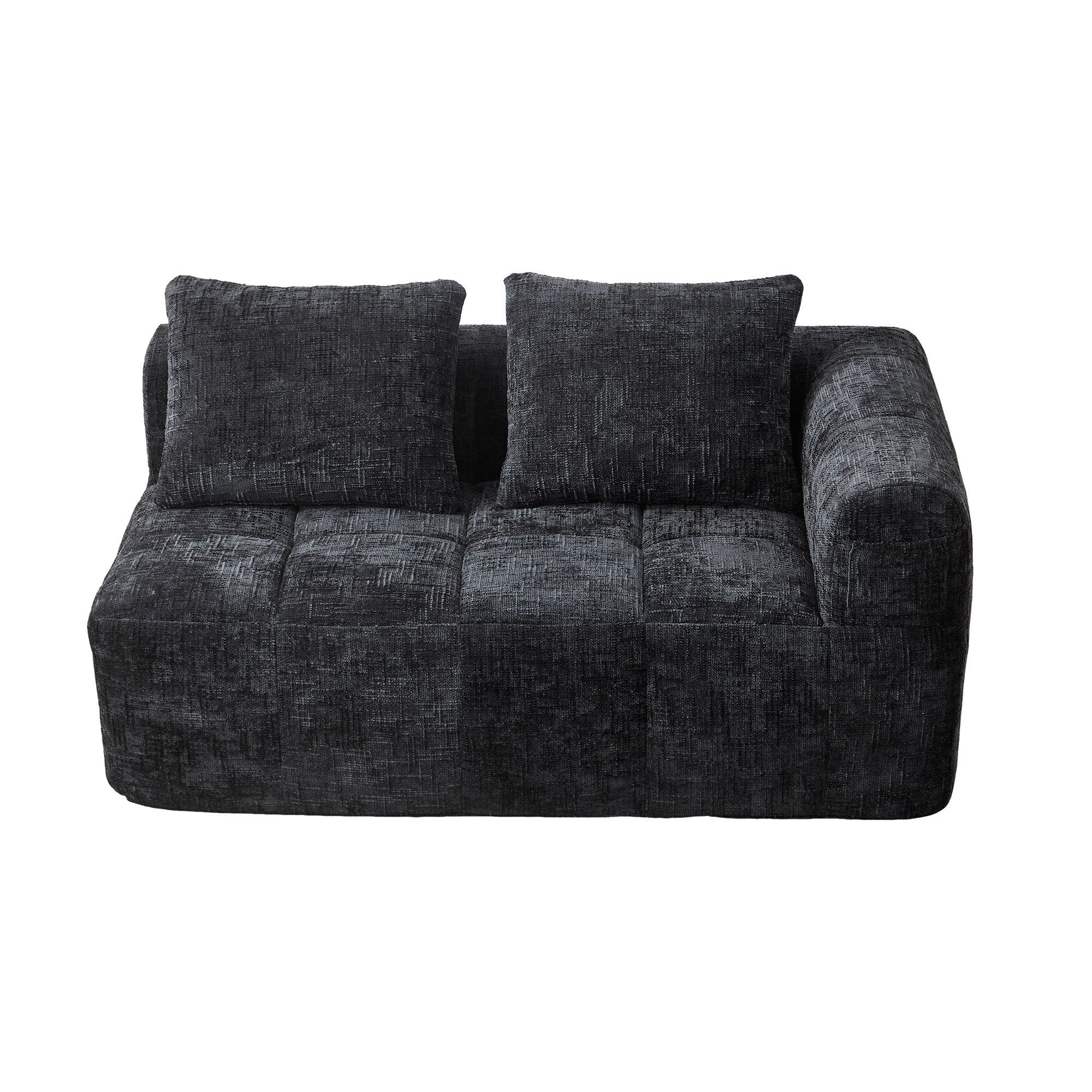 LVHOM Ecksofa Modulares Chaiselongue-Sofa-Set(Polsterliege+Doppelsofa), sep günstig online kaufen