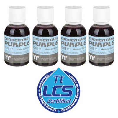 Thermaltake Wasserkühlung Premium Concentrate - Purple (4 Bottle Pack)