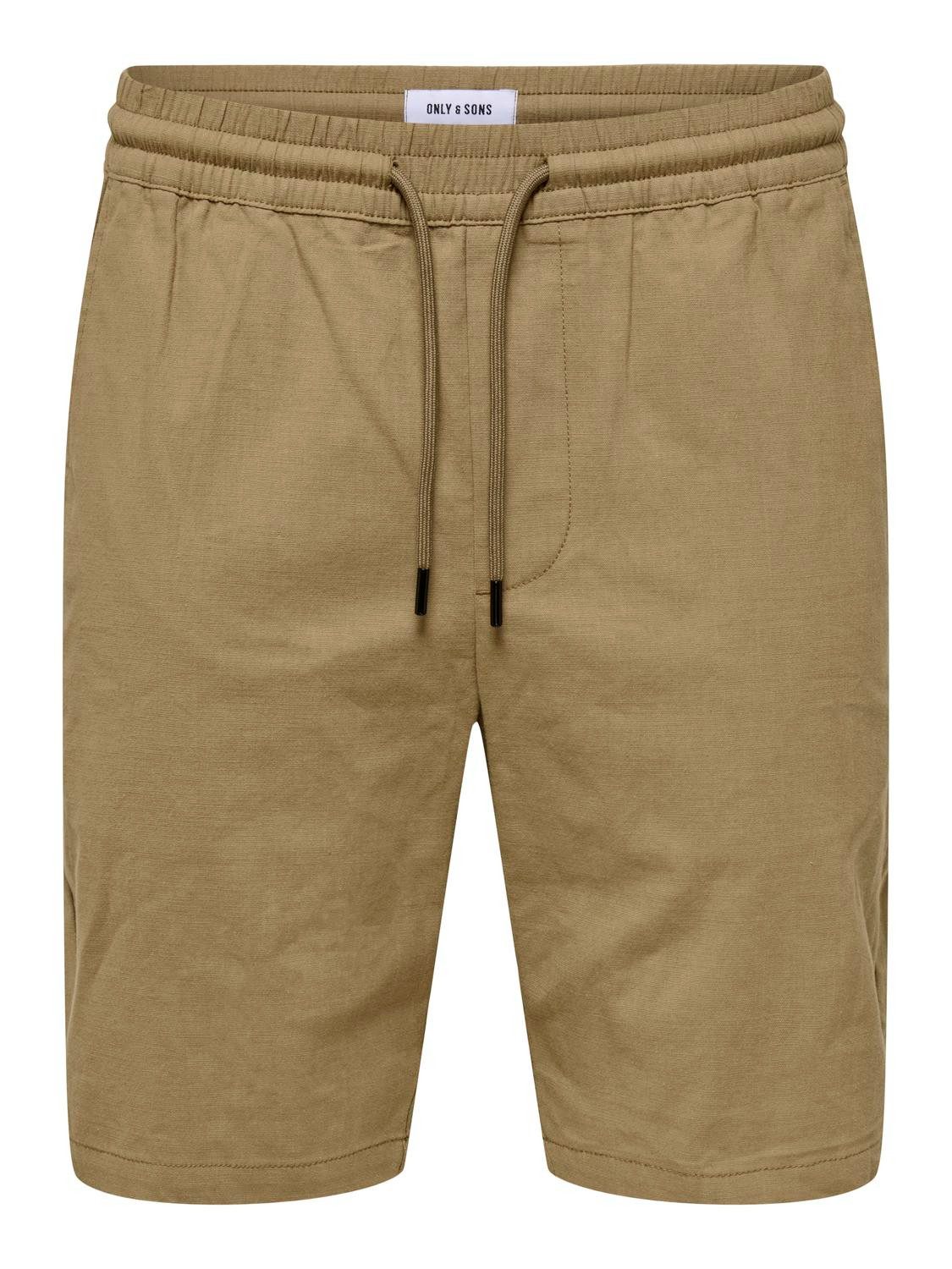 Chinoshorts ONSCAPRI SLIM SLUB CHINO SHORTS OTL