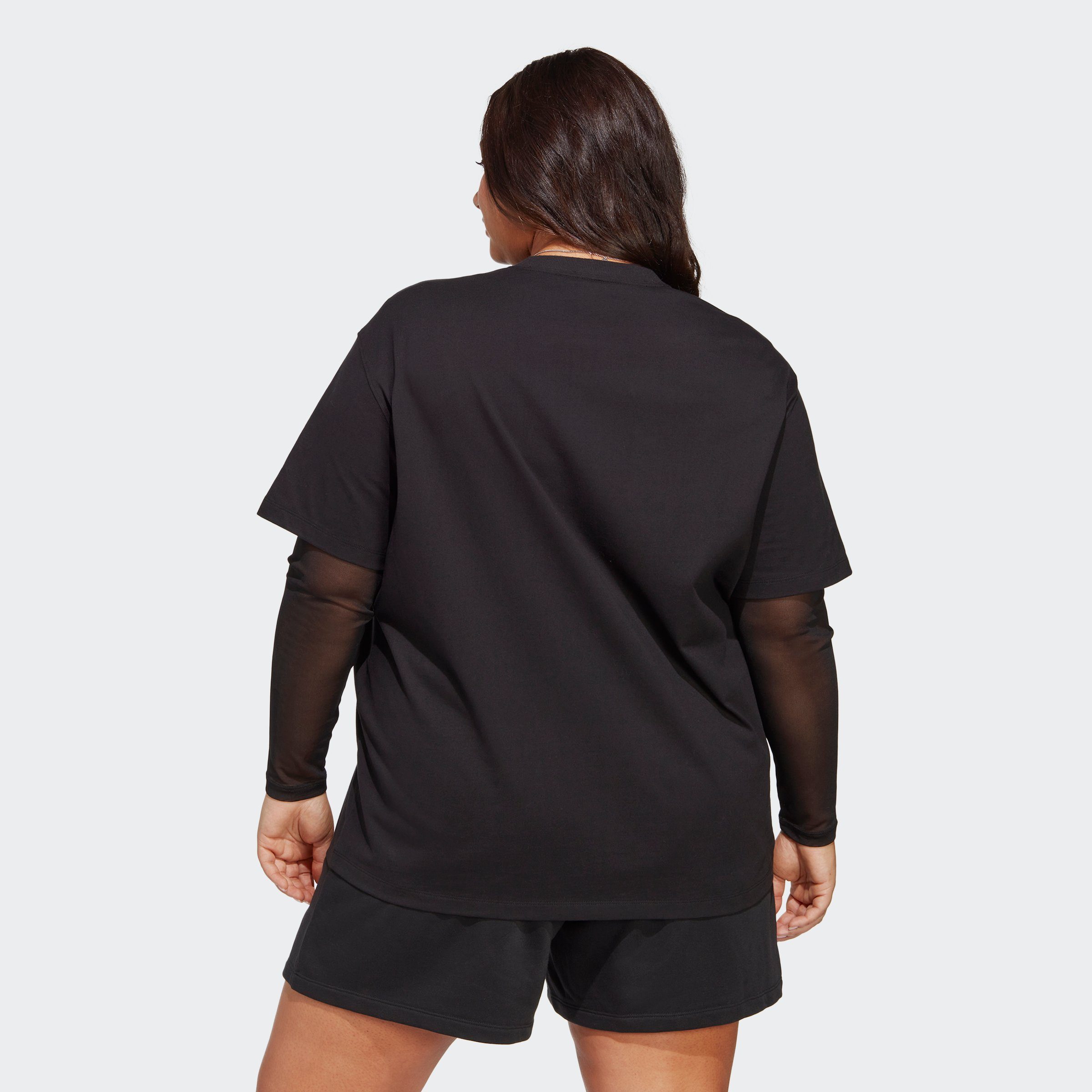 T-Shirt adidas Originals GROSSE ADICOLOR GRÖSSEN ESSENTIALS – Black