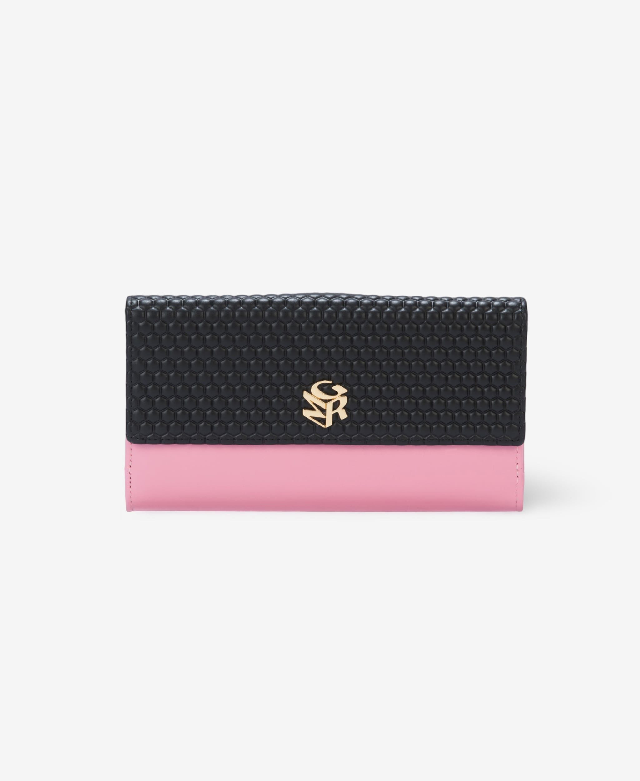 GLAMIRA Clutch Loravelle Rosa Portemonnaie (1-tlg), echt Leder, mit Druckknopfverschluss