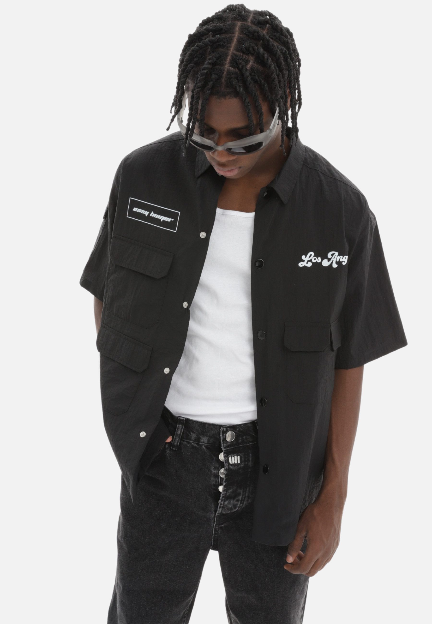 COFI Casuals Kurzarmhemd Los Angeles Oversize günstig online kaufen