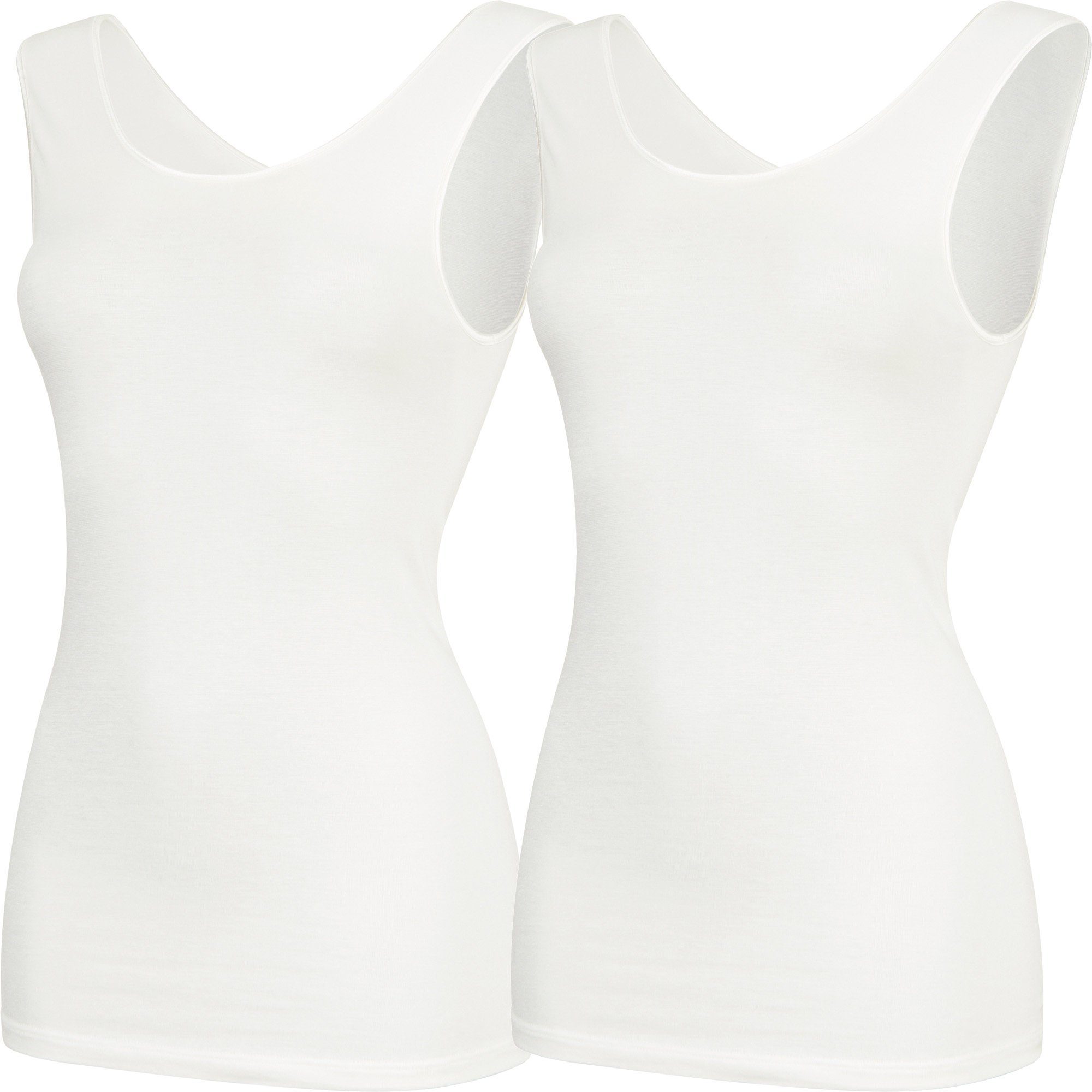 Unterhemd Damen-Unterhemd 2er-Pack