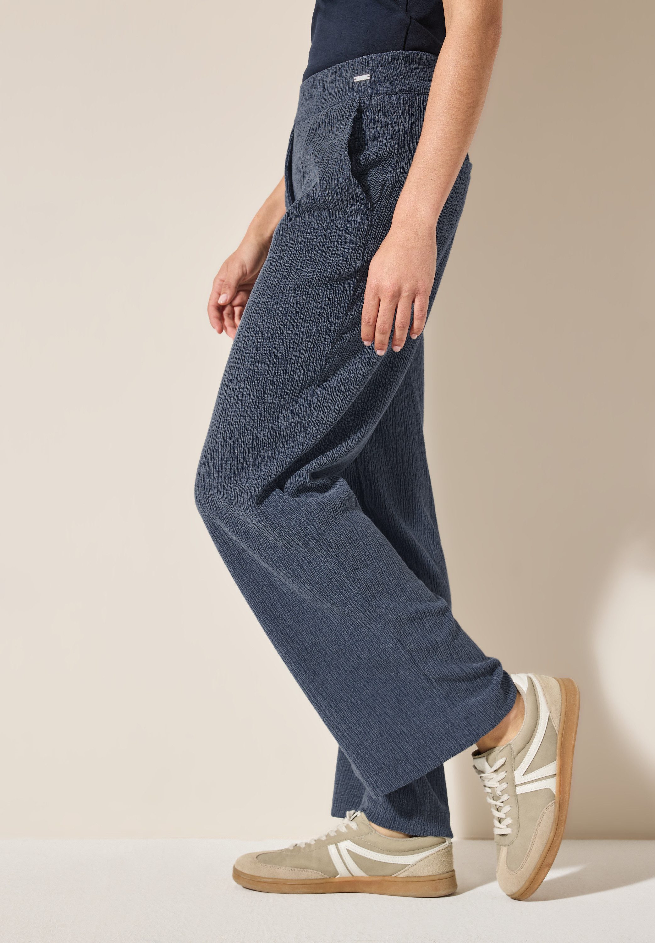 CECIL Stoffhose Style Neele Sommerhose in Struktur-Optik günstig online kaufen