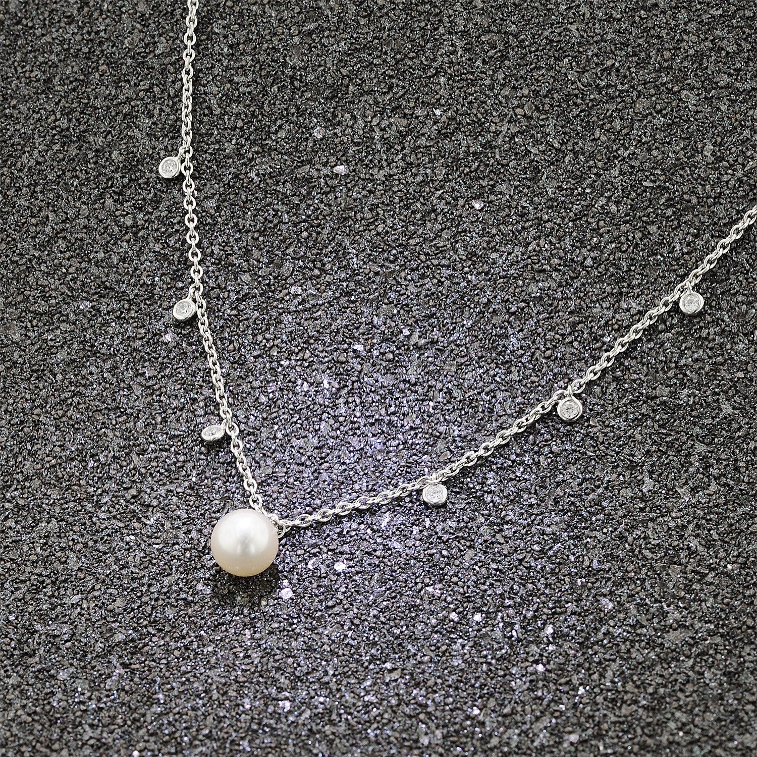 VIVENTY Collier Damen-Silber 925 mit und Zirkonias