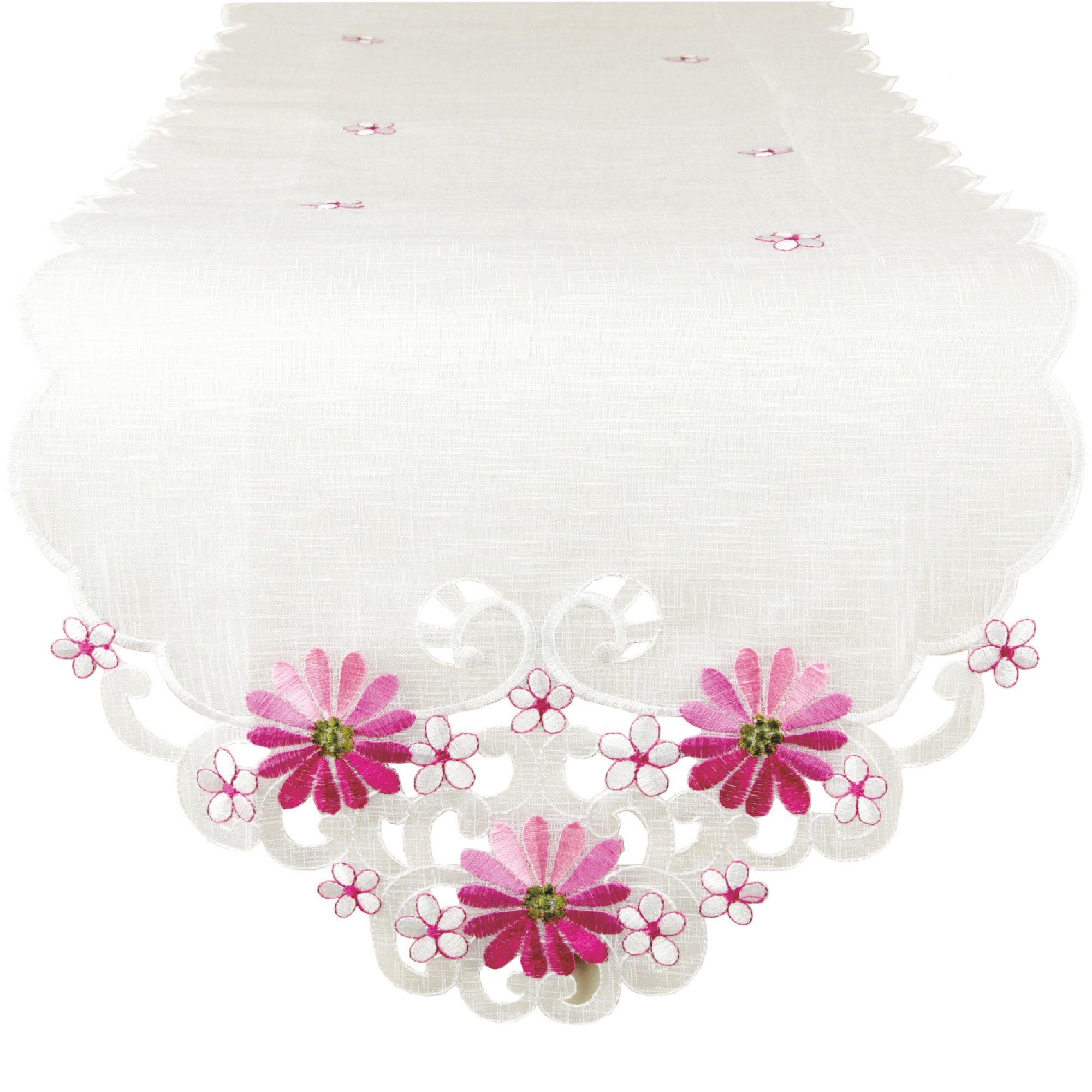 Arsvita Tischläufer bestickt 140x35cm Platzdecke (1-tlg), günstig online kaufen