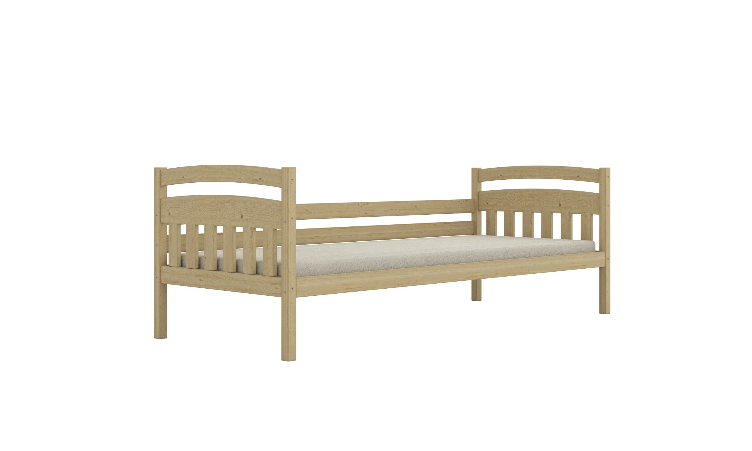 Raumhirsch Furniture Kinderbett Tosia – Jugendbett Kinderzimmer (Bett für Jungs & Mädchen, Einzelbett und Lattenrost), verschiedene Farben