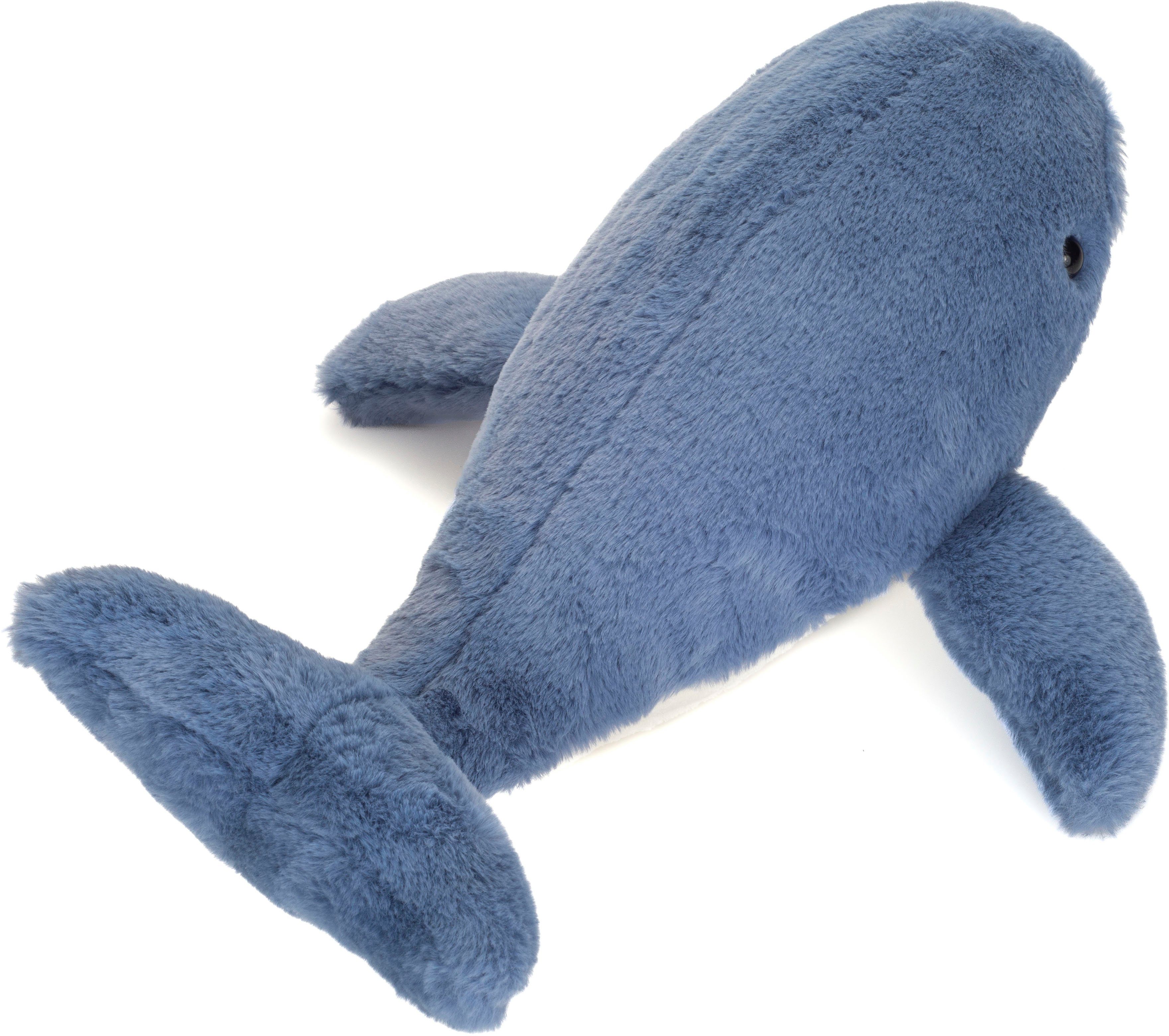 Teddy Hermann® Kuscheltier Herzekind, Walfisch Waltraud, 44 cm, zum Teil aus recyceltem Material