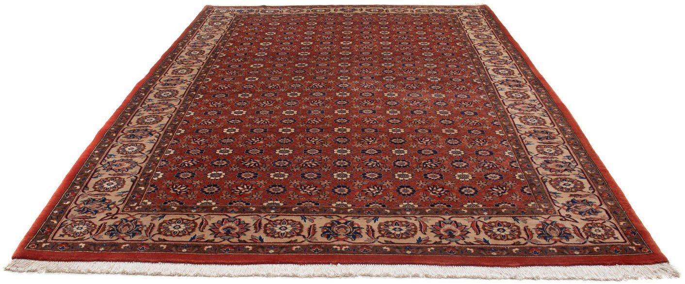 Wollteppich Waramin Durchgemustert Rosso 301 x 223 cm, morgenland, rechteckig, Höhe: 10 mm, Unikat mit Zertifikat | Kurzflor-Teppiche