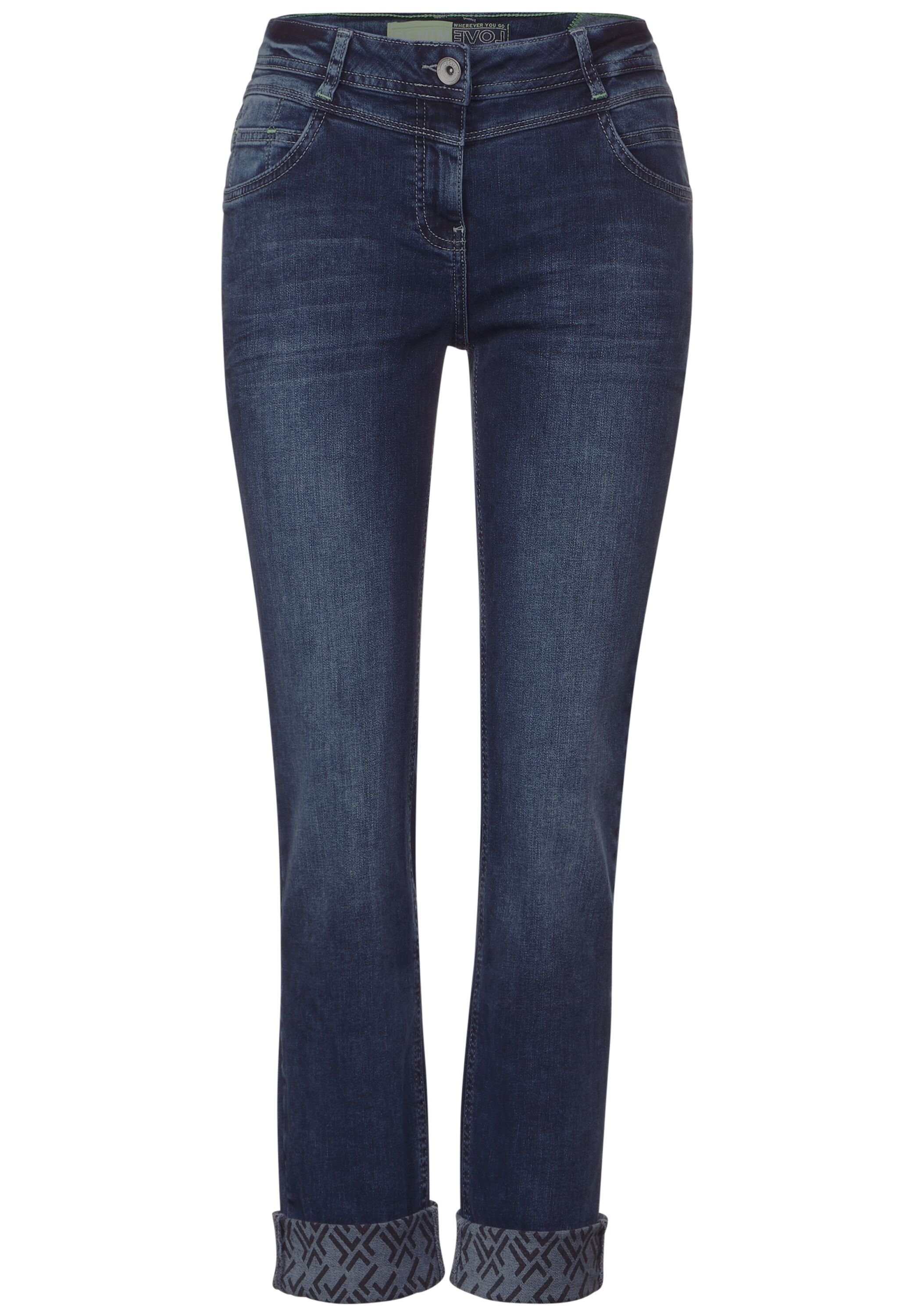 Cecil Gerade Jeans Waist Middle