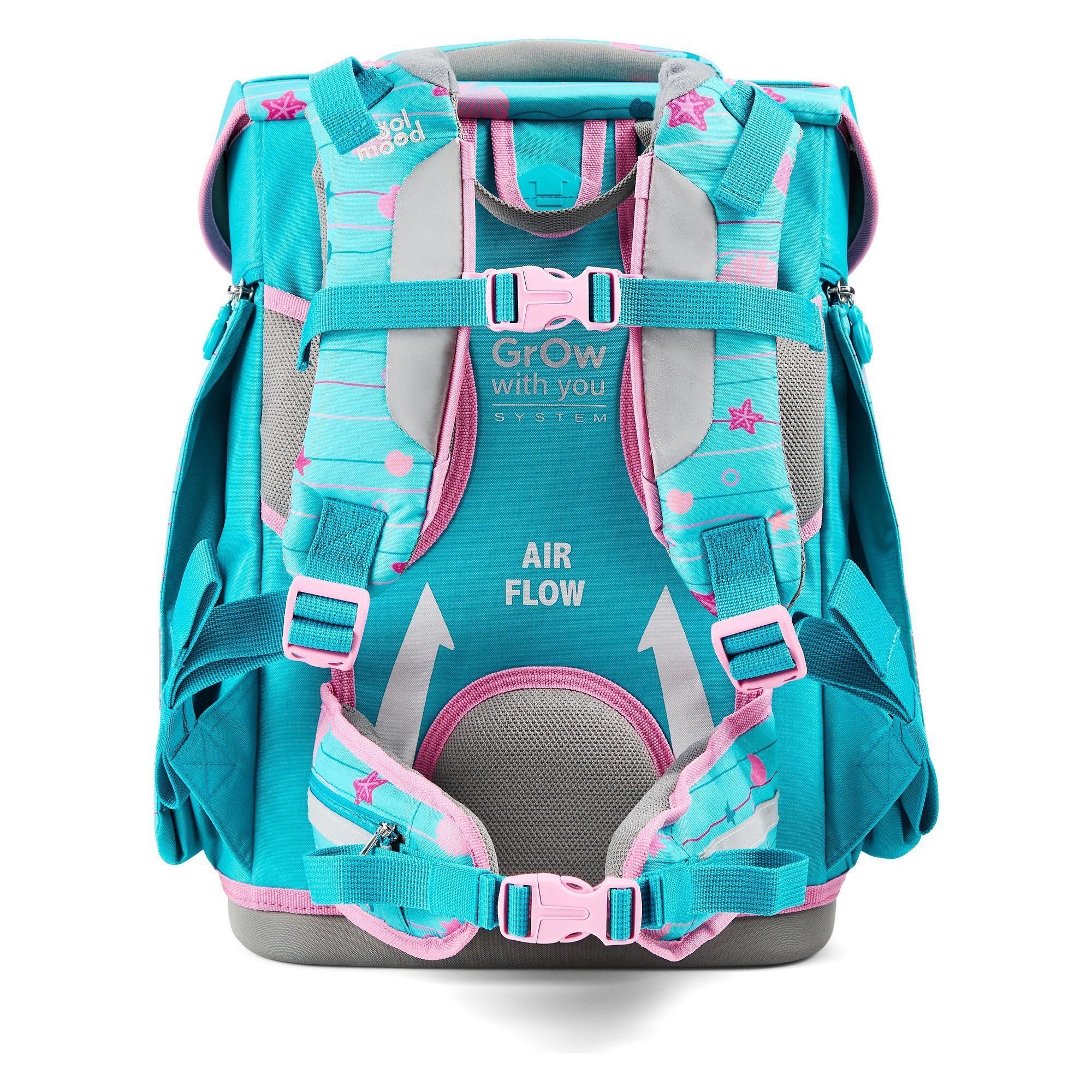 SCHOOL-MOOD® Schulranzen Champion Maxx (6-tlg), Polyester