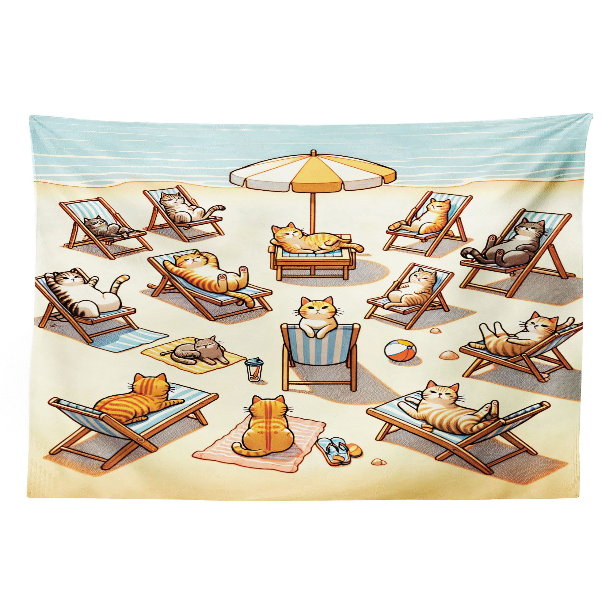 Abakuhaus Wandteppich aus Weiches Mikrofaser Stoff Für das Wohn und Schlafzimmer, rechteckig