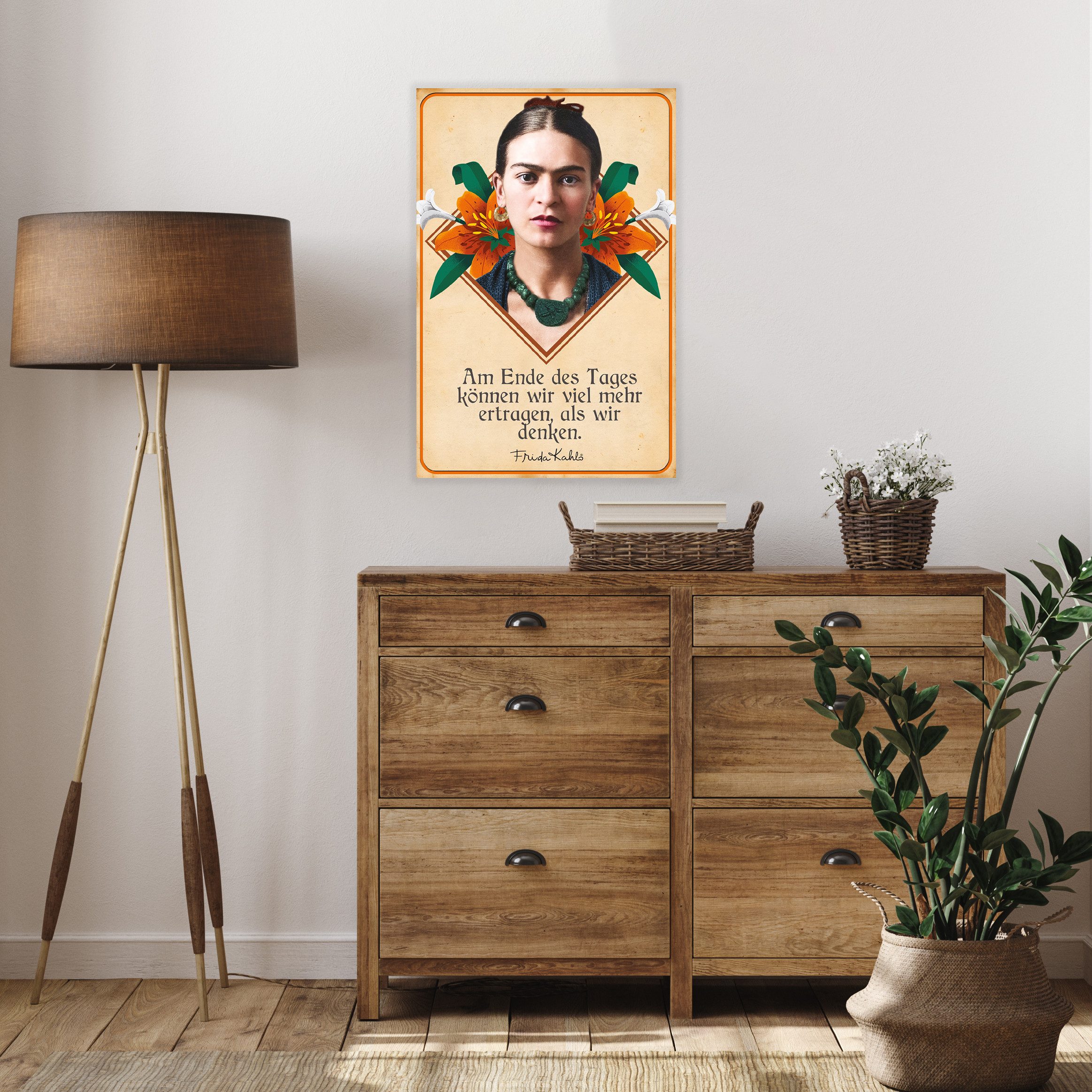 LuckyLinde Wanddekoobjekt Frida Kahlo - Am Ende des Tages (1 St), Exklusive günstig online kaufen