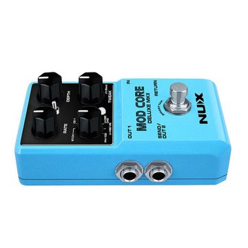 Nux Musikinstrumentenpedal, Mod Core Deluxe MKII - Modulations Effektgerät für Gitarren